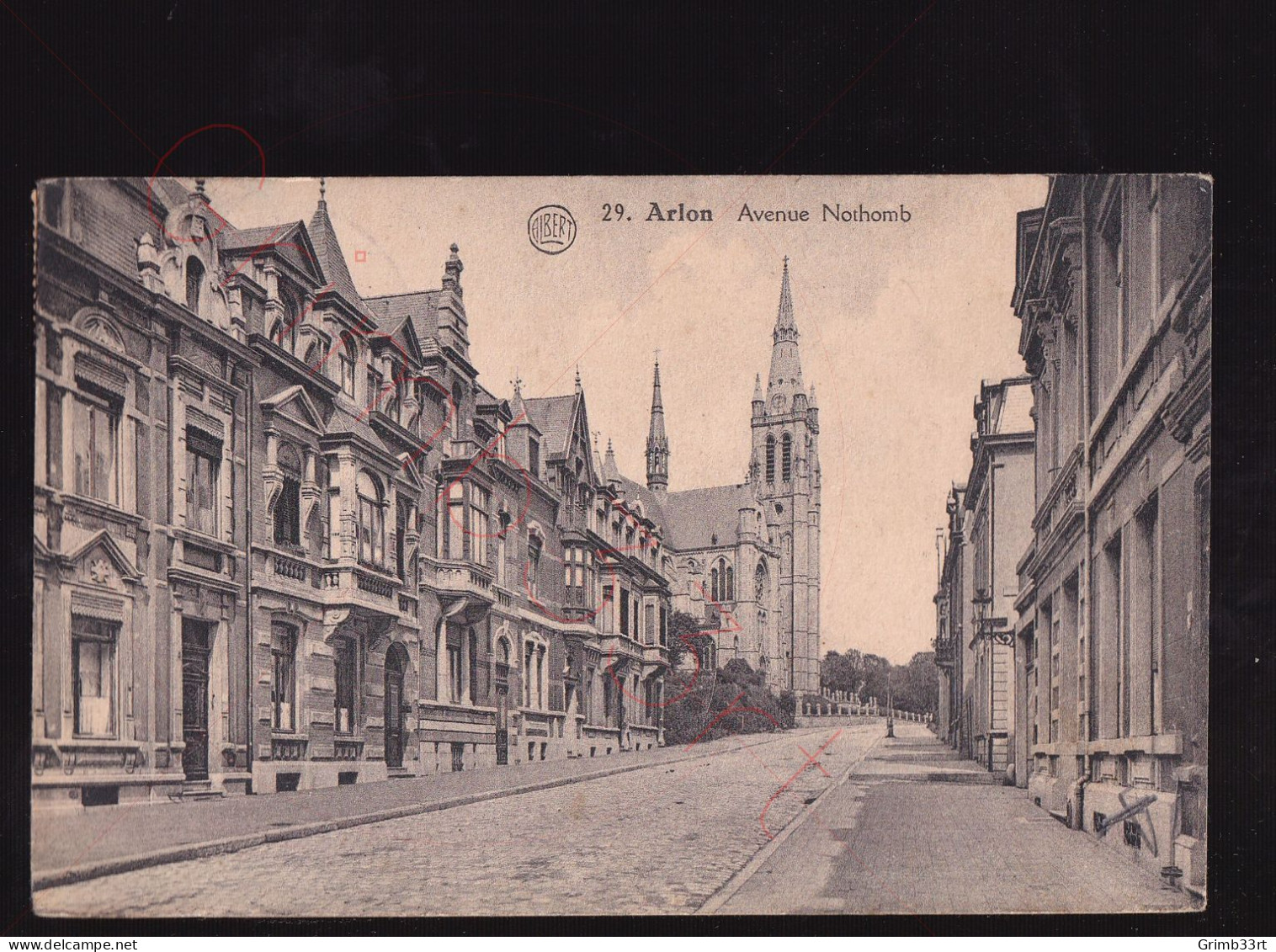 Arlon - Avenue Nothomb - Postkaart - Arlon