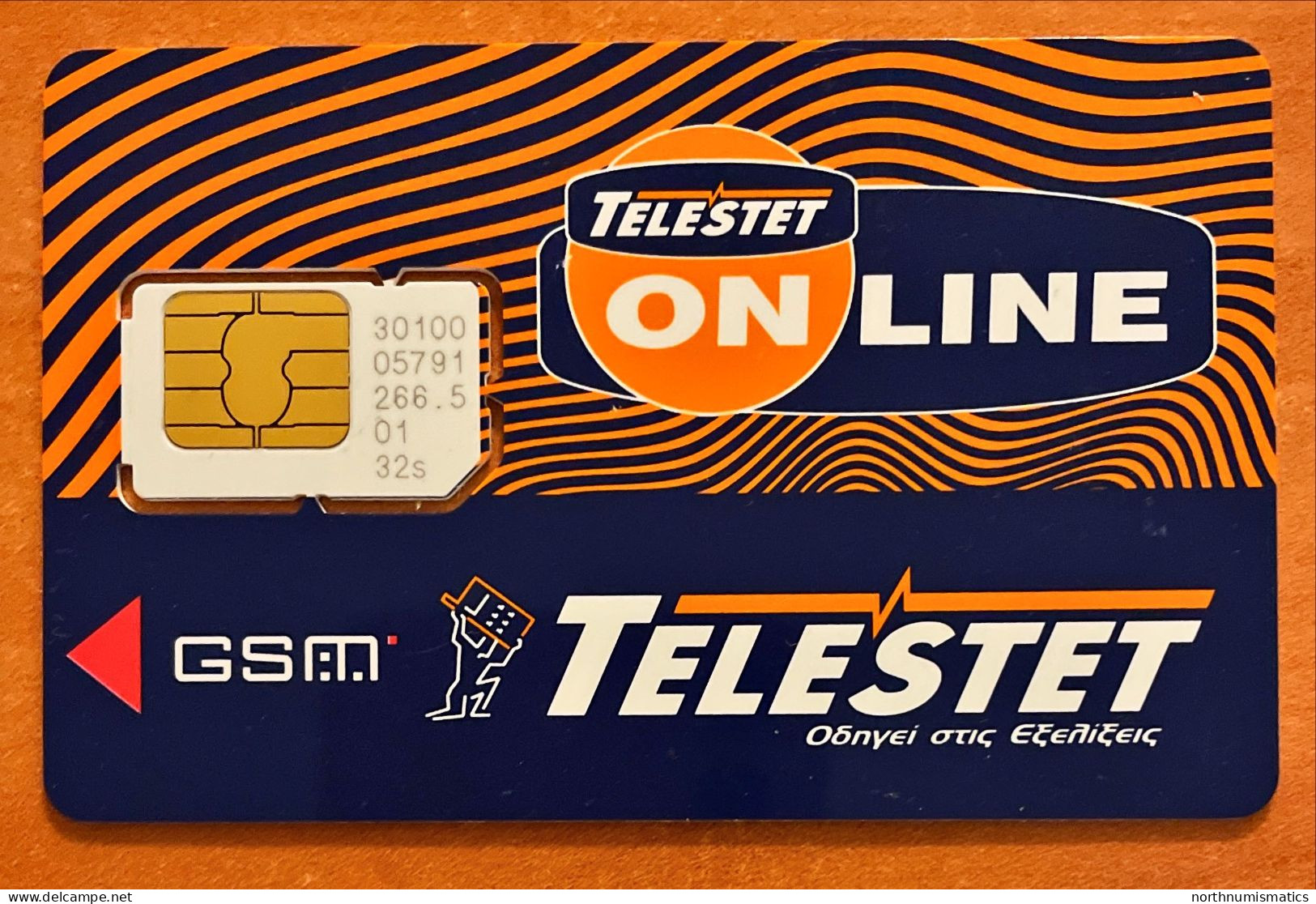 Telestet Online Gsm  Original Chip Sim Card Sticky - Verzamelingen