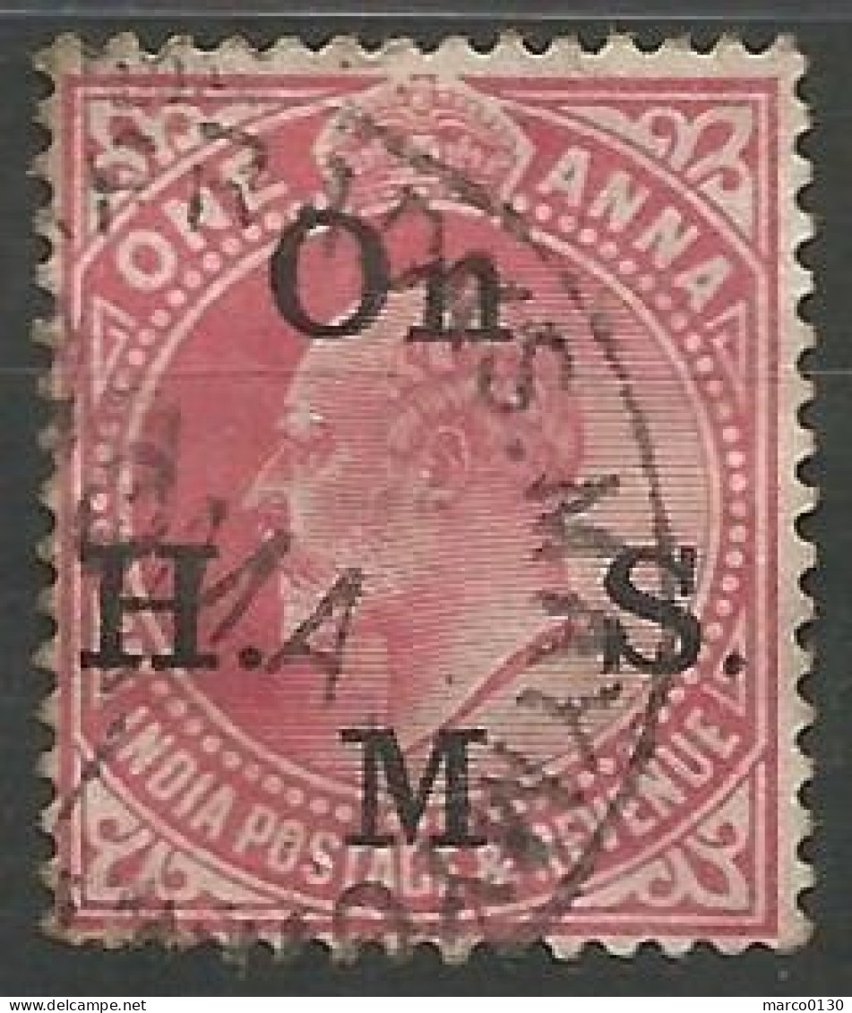 INDE ANGLAISE / DE SERVICE N° 53 OBLITERE - 1902-11  Edward VII