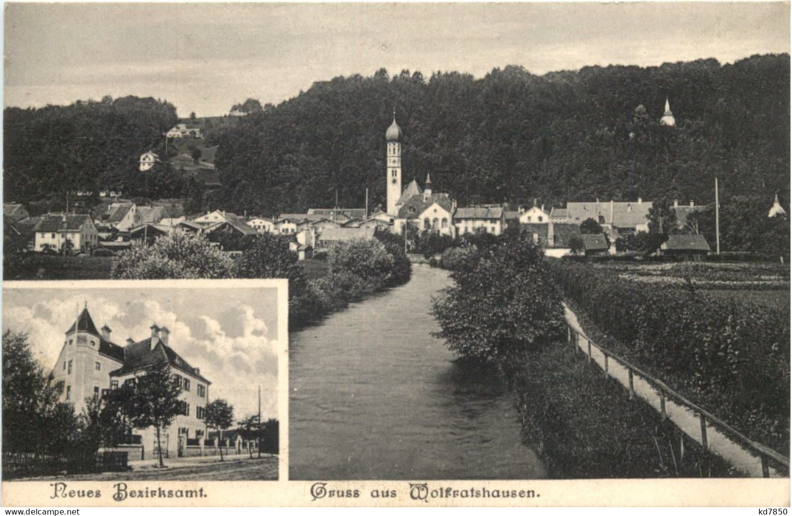 Gruss Aus Wolfratshausen - Neues Bezirksamt - Bad Toelz