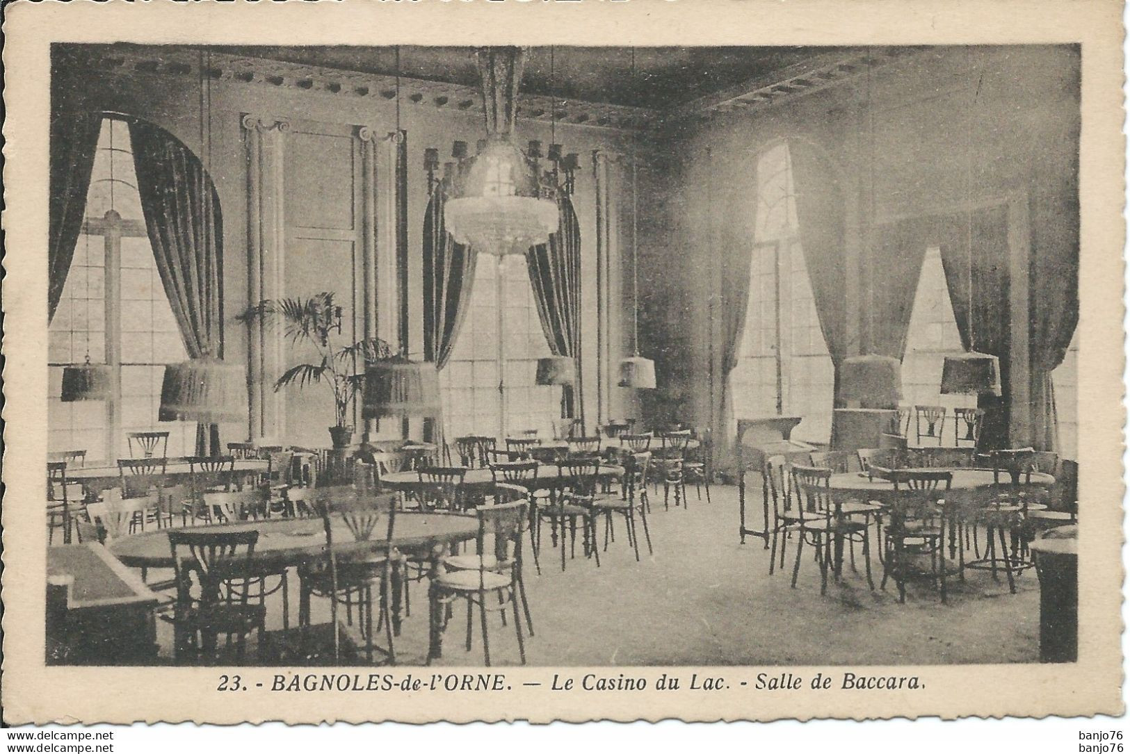 Bagnoles-de-l'Orne (61) - Le Casino Du Lac - Salle De Baccara - Bagnoles De L'Orne