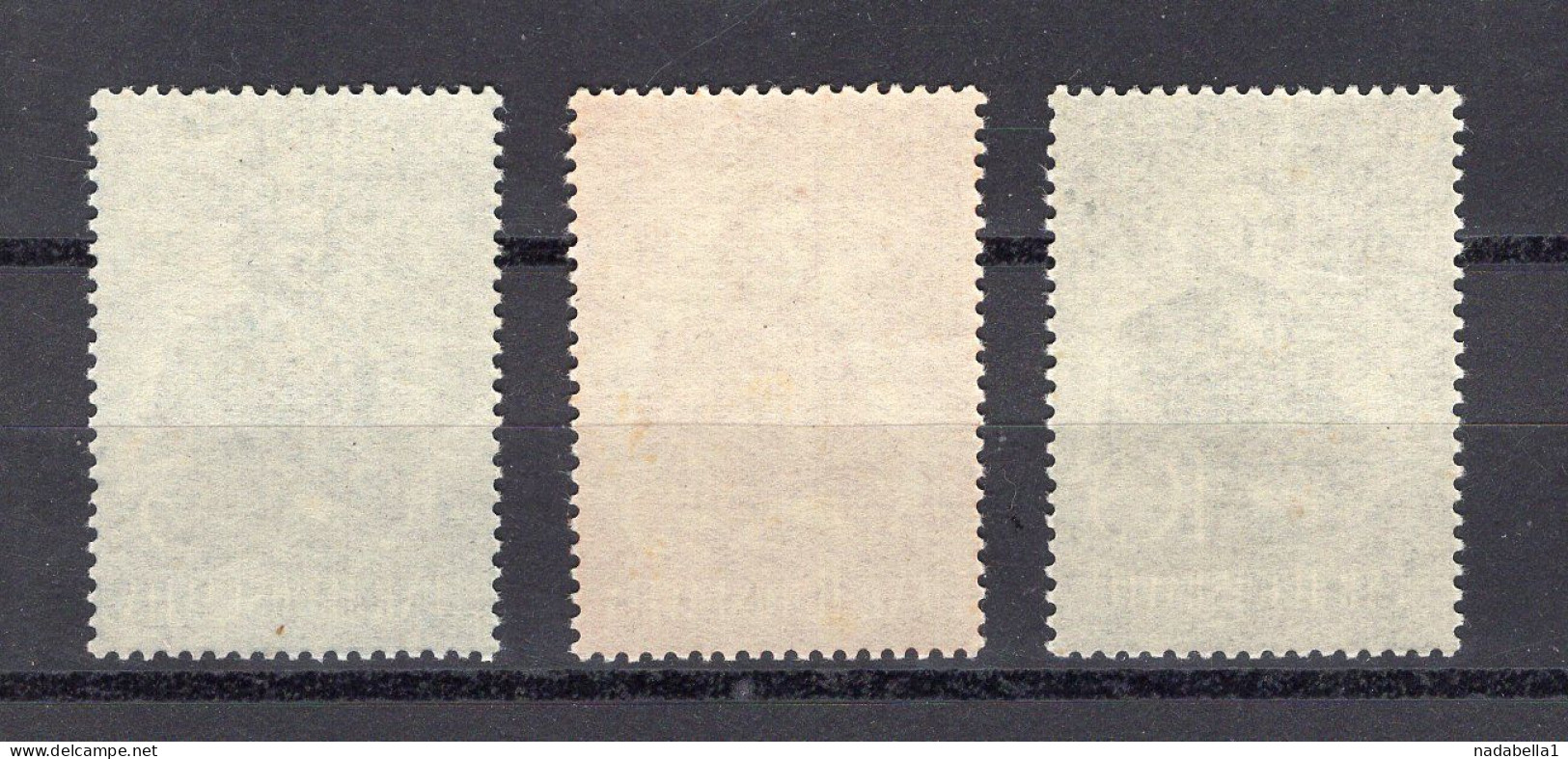 1949. YUGOSLAVIA,FRANCE PRESEREN 1800-1949,SET OF 3 STAMPS,MNH - Neufs