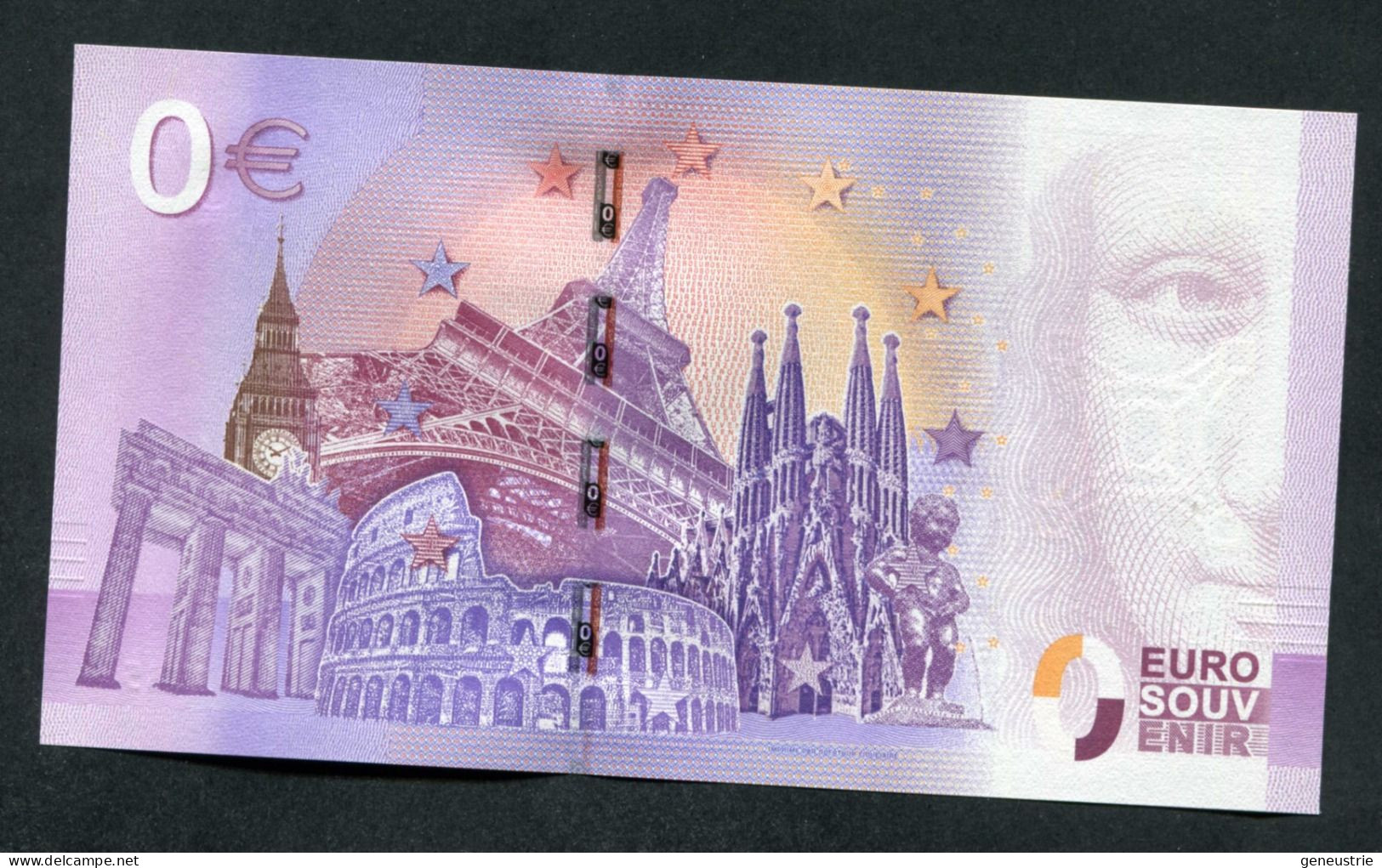 Billet Touristique 0€ Souvenir - 2017/1 - Claude Monet - Argenteuil - La Seine Et Les Impressionnistes - Private Proofs / Unofficial