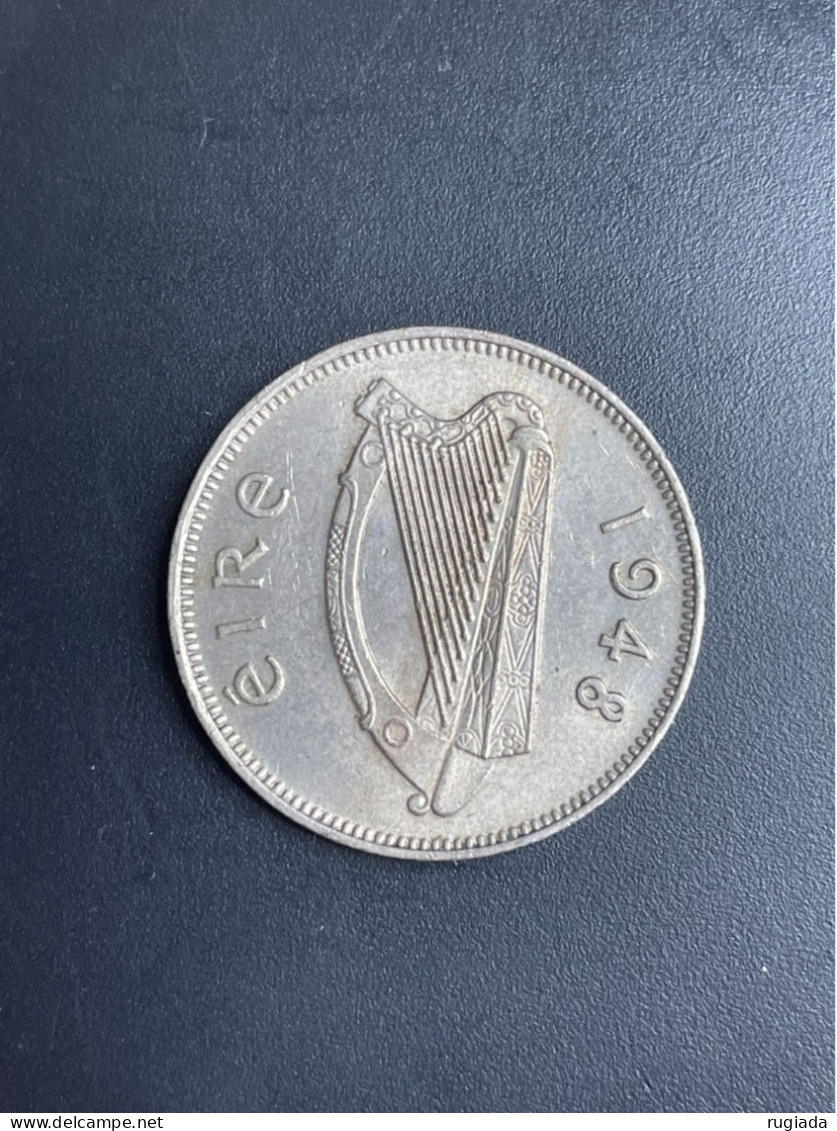 1948 Eire 6 Pence, XF/AU Extremely Fine/About Uncirculated - Irlande