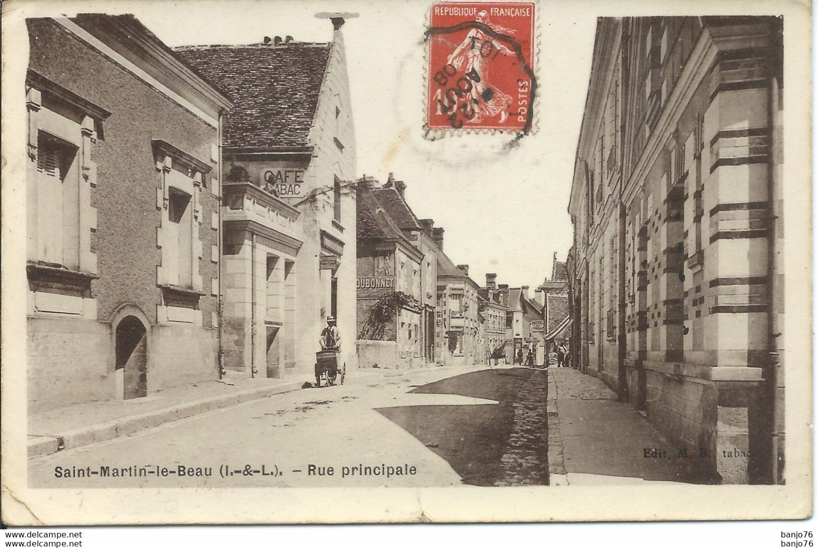 Saint-Martin-le-Beau (37) - Rue Principale - Altri & Non Classificati