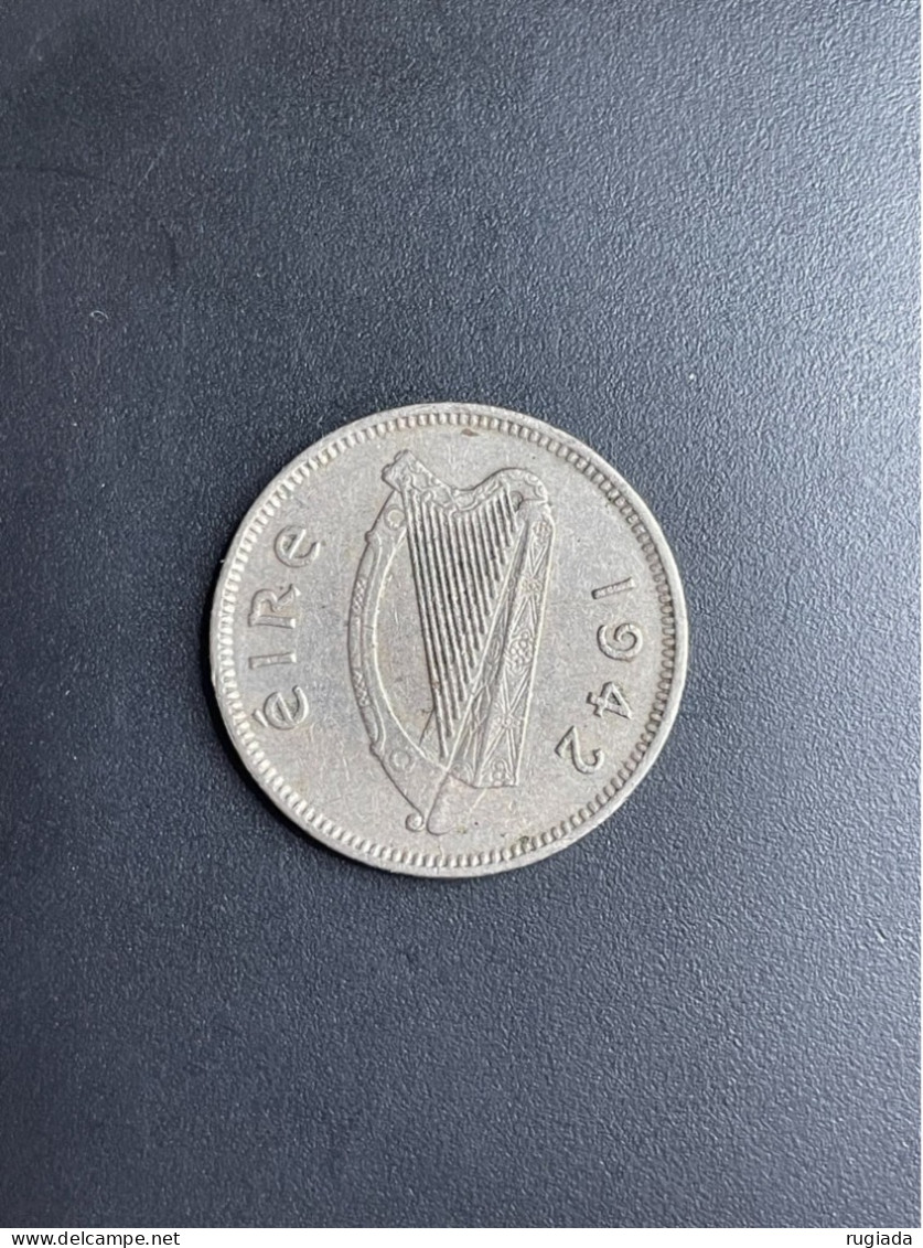 1942 Eire 3 Pence, VF Very Fine - Ierland