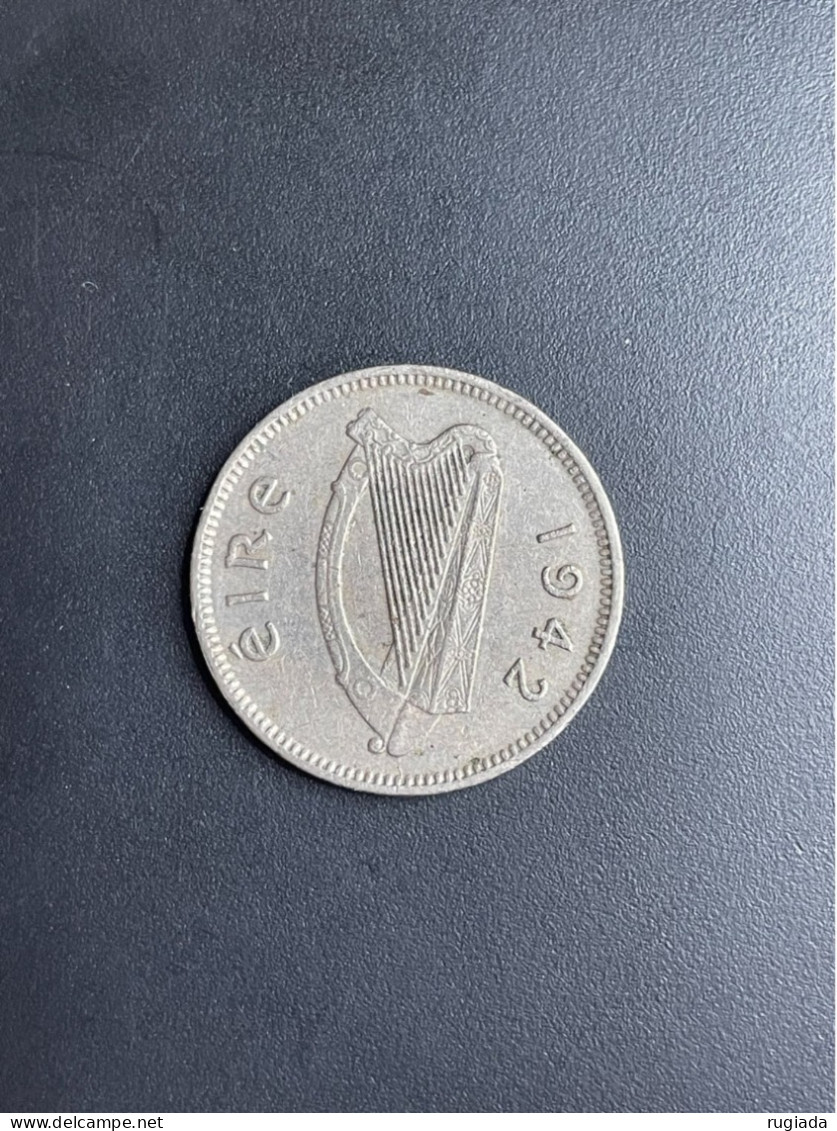 1942 Eire 3 Pence, VF Very Fine - Irlanda