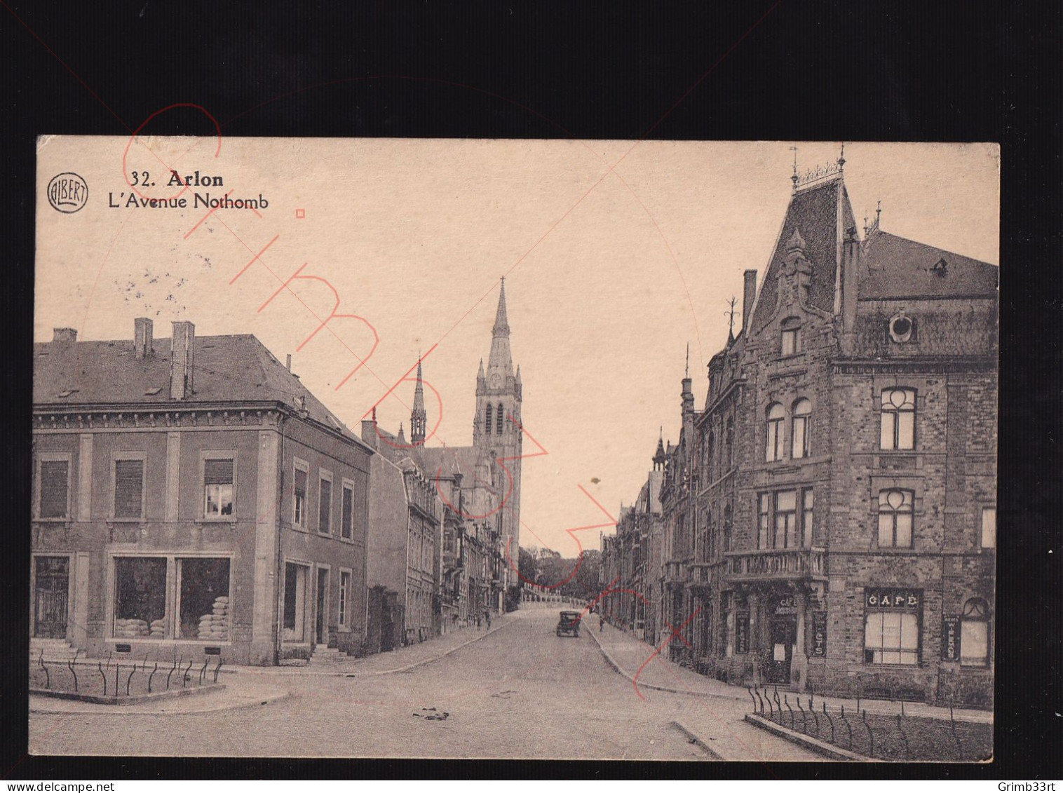 Arlon - L'Avenue Nothomb - Postkaart - Aarlen