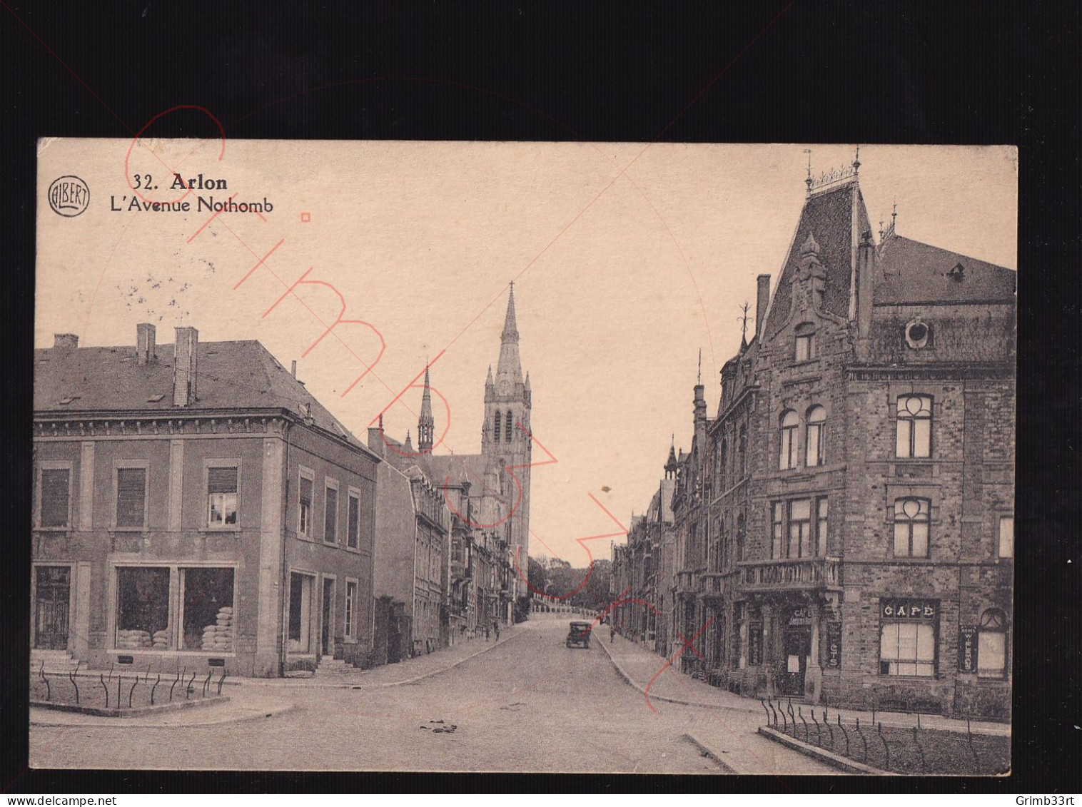 Arlon - L'Avenue Nothomb - Postkaart - Arlon