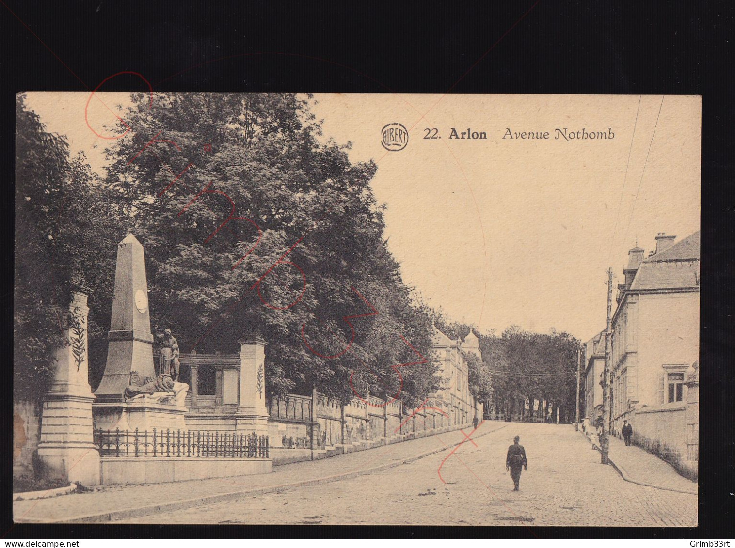 Arlon - Avenue Nothomb - Postkaart - Arlon