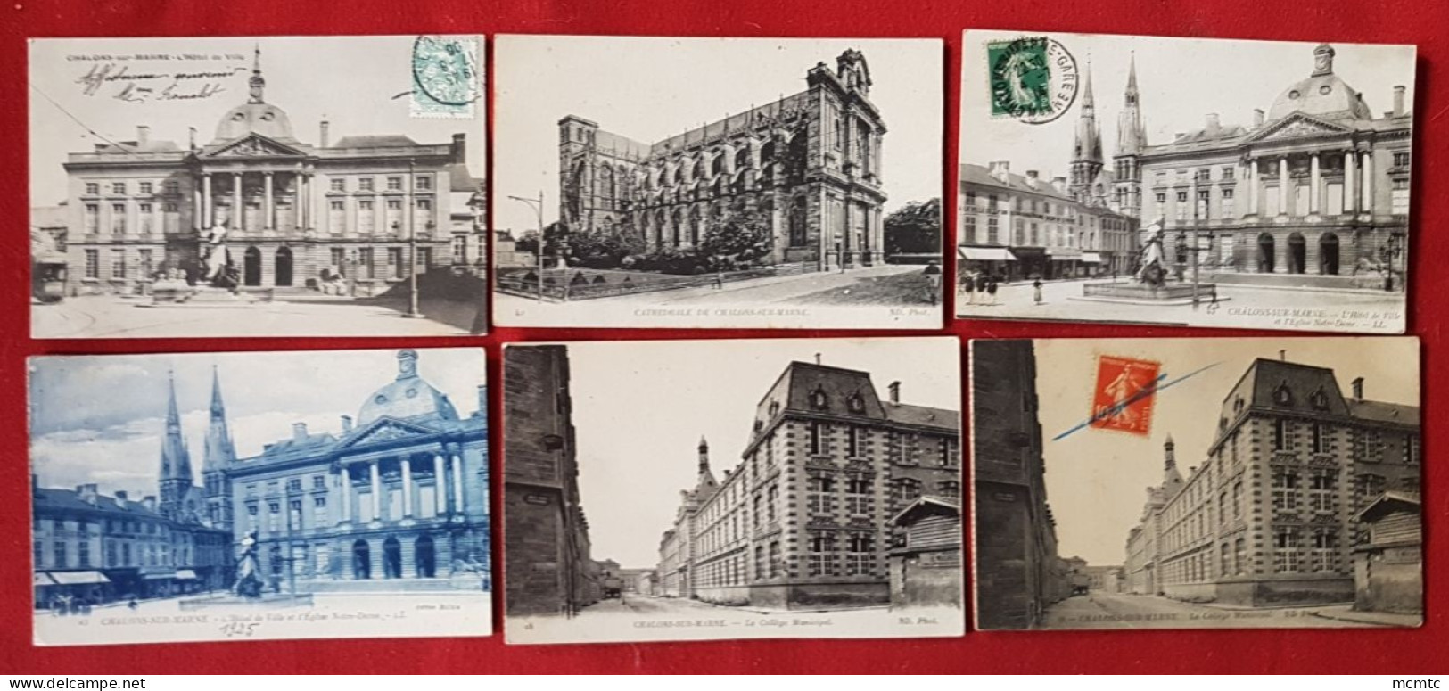 17 Cartes - Châlons-sur-Marne -  (51 - Marne) - Châlons-sur-Marne