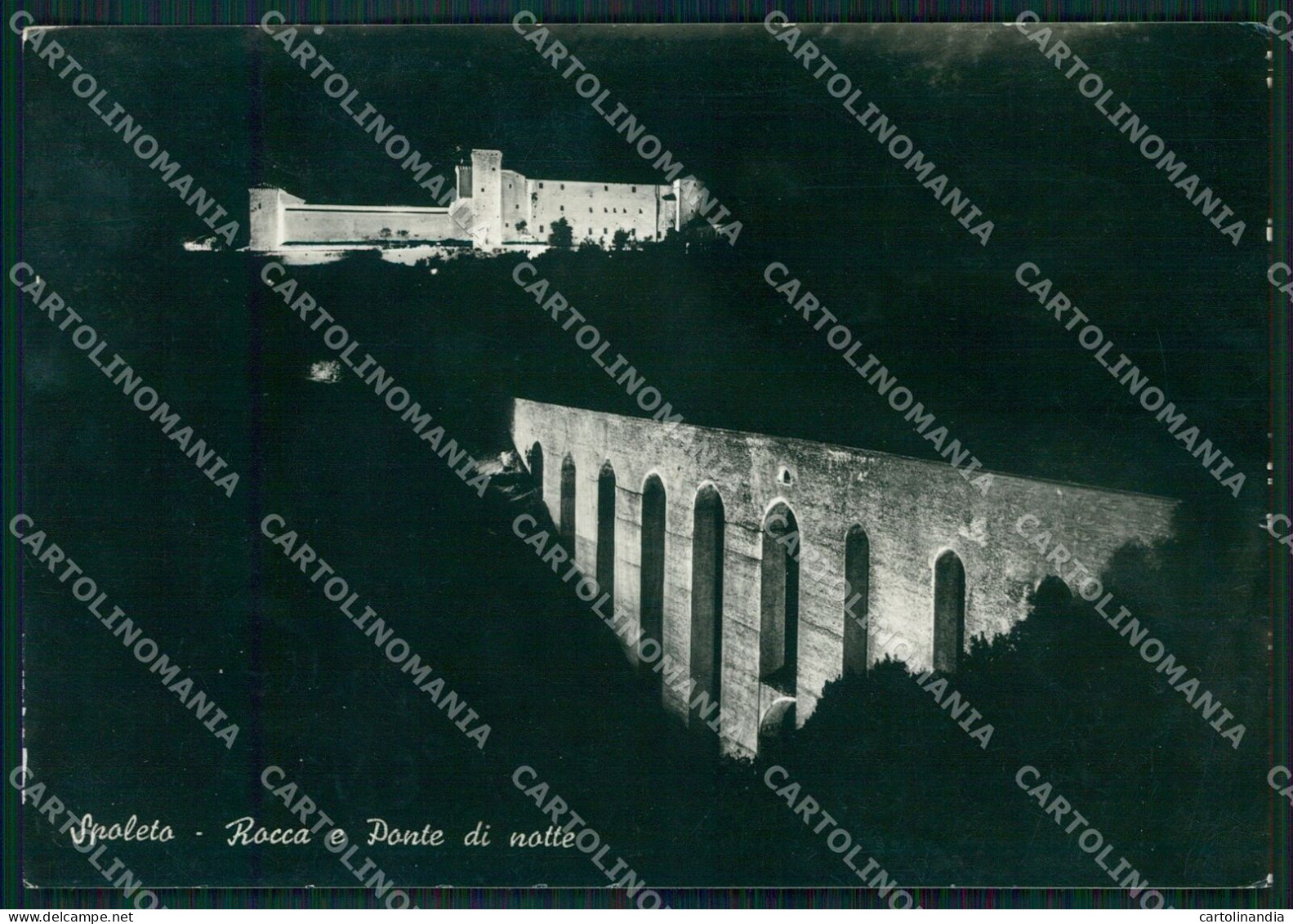 Perugia Spoleto FG Foto Cartolina KB4857 - Perugia