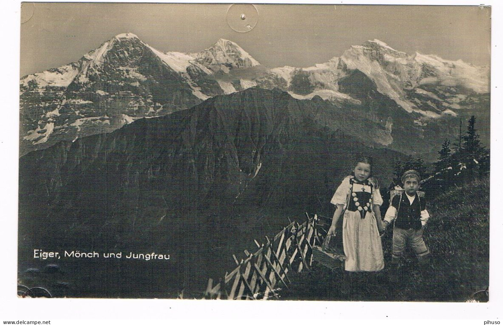 CH-8562  EIGER, MÖNCH Und JUNGFRAU - Autres & Non Classés