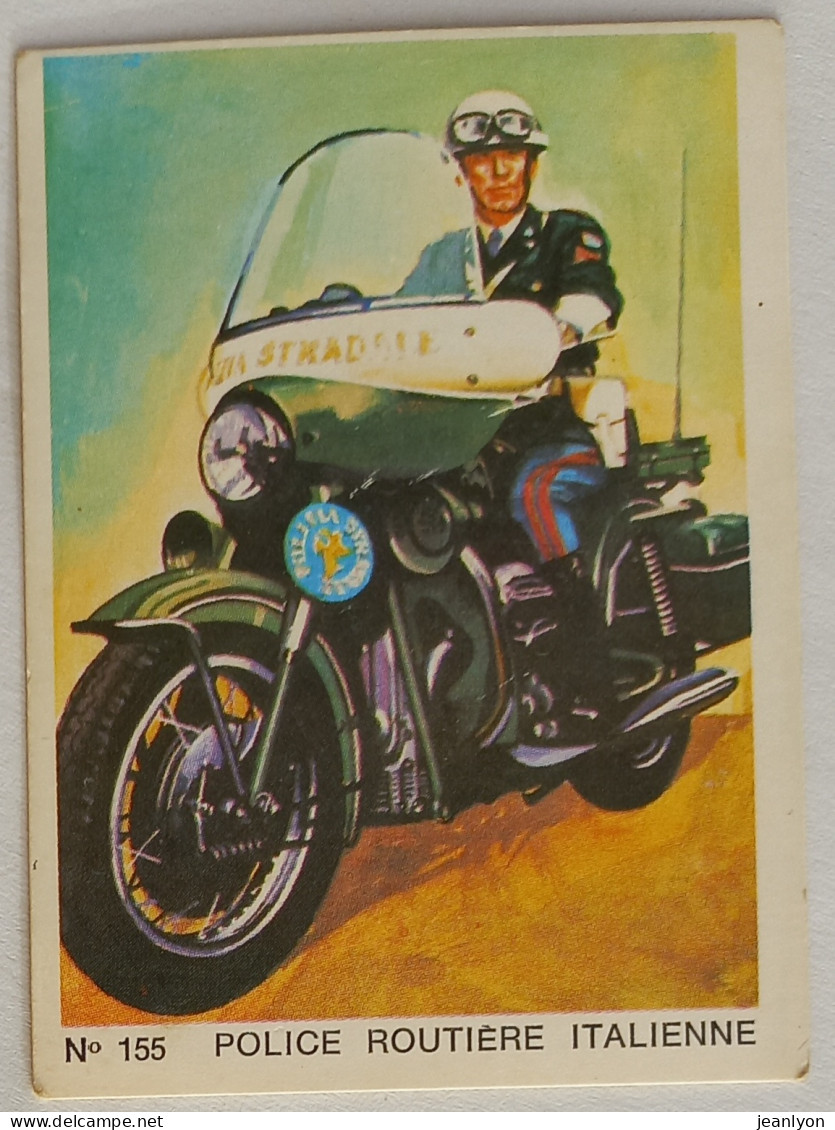 POLICE ITALIE - MOTO / Police Routière Italienne - Image Petit Format  - Sonstige & Ohne Zuordnung