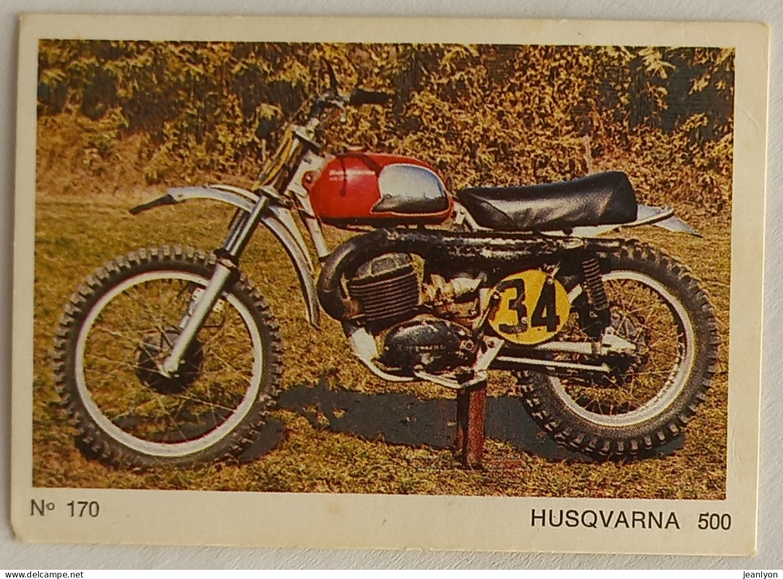 MOTO - HUSQVARNA 500 - Image Petit Format  - Otros & Sin Clasificación