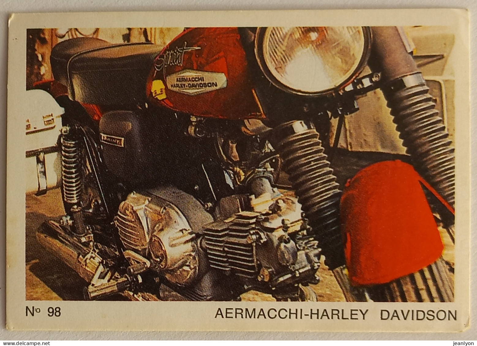 MOTO - AERMACCHI HARLEY DAVIDSON / Moteur - Image Petit Format  - Sonstige & Ohne Zuordnung