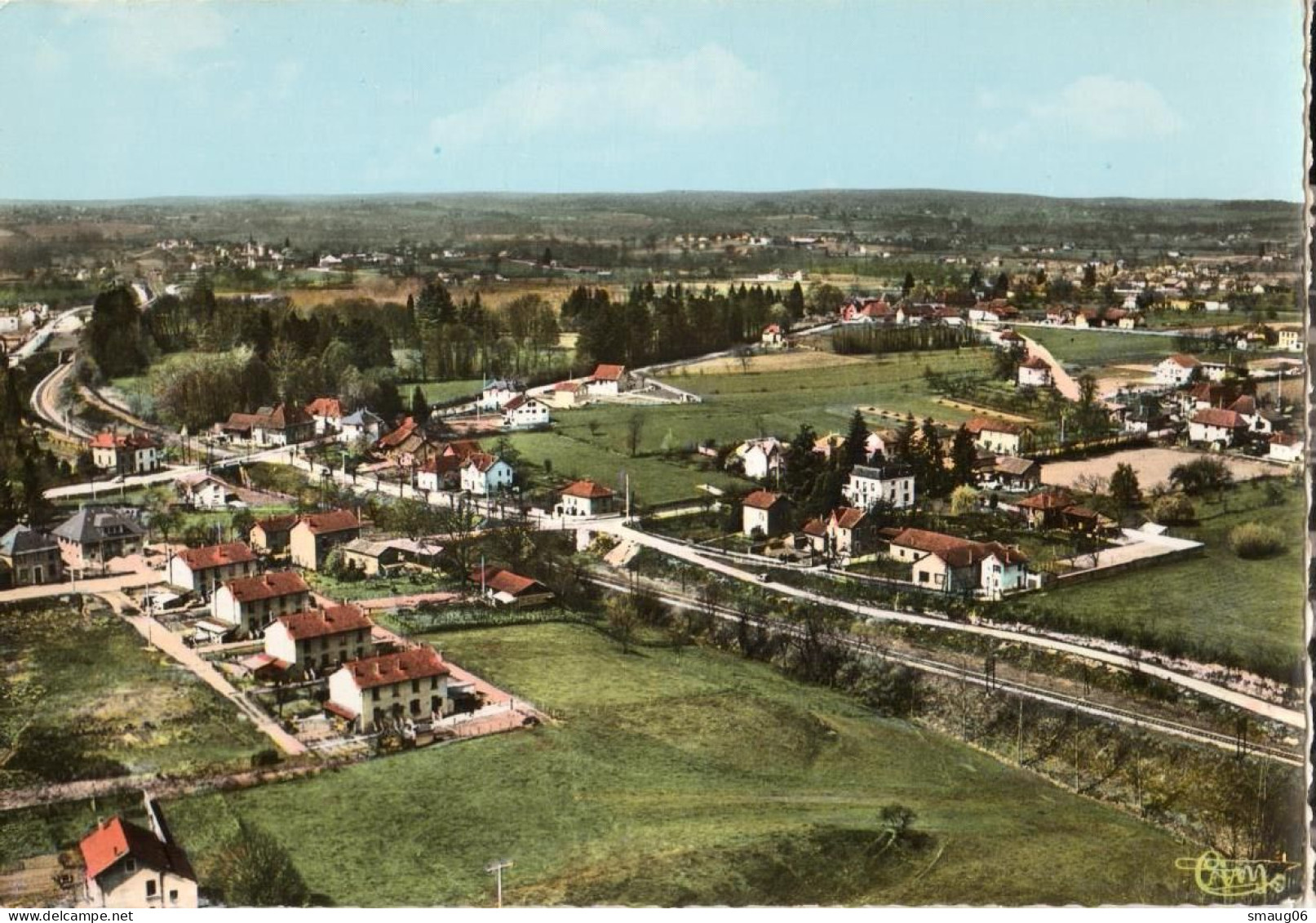 38 - LES ABRETS - QUARTIER NETRIN - VUE AÉRIENNE - Les Abrets