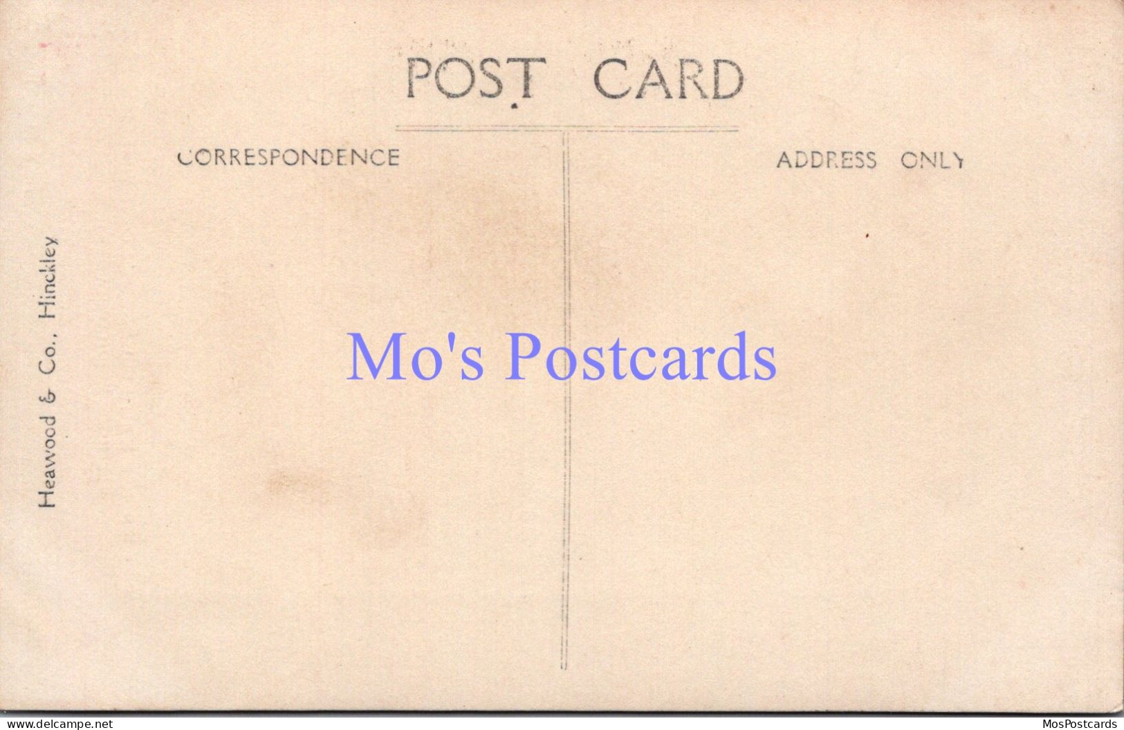 Wedding Postcard - Mr & Mrs Edgar Davis, Hinckley, July 14th 1914 -  DZ97 - Noces