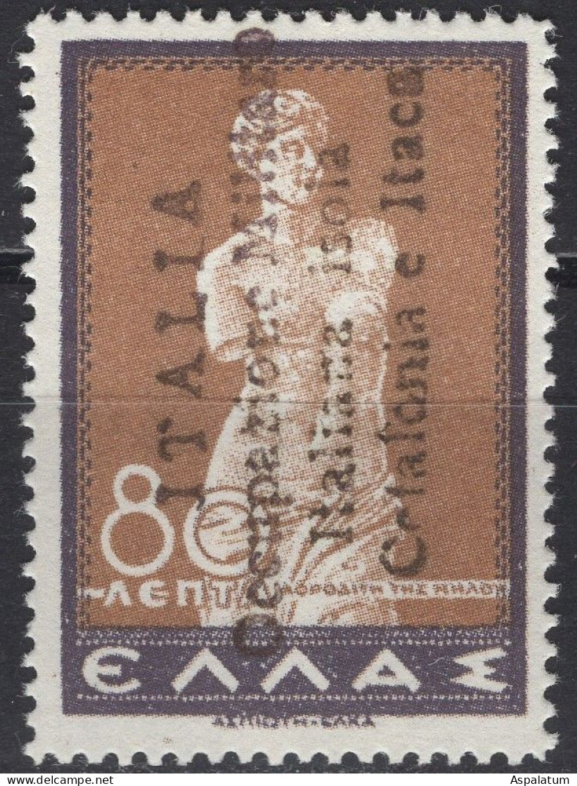 Italy - WWII - Cephalonia And Ithaca - 80 L - Mi 45 I - 1941 - Cefalonia & Itaca