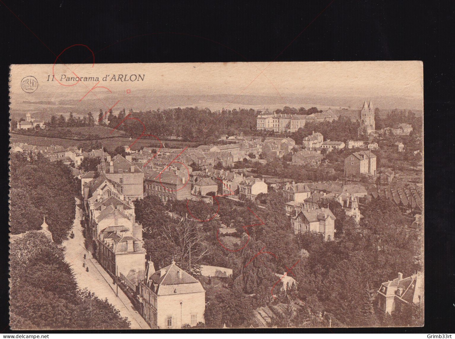 Arlon - Panorama D'Arlon - Postkaart - Arlon