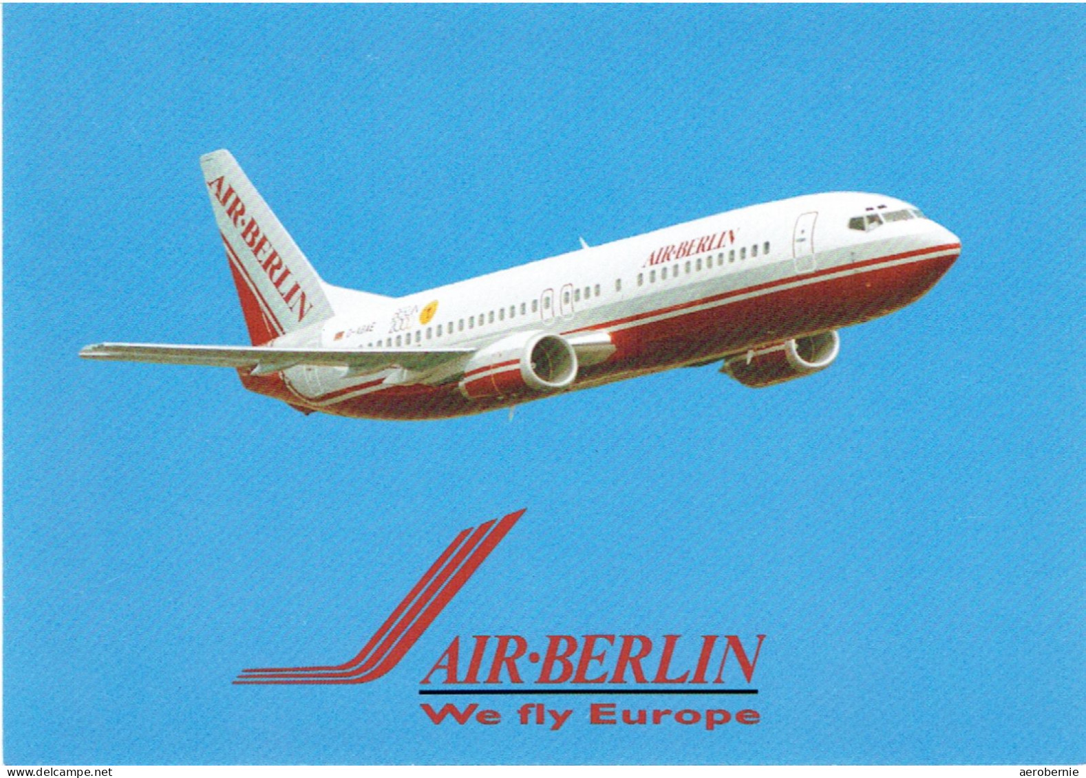 AIR BERLIN - Boeing 737-400 (Airline Issue) - 1946-....: Modern Era