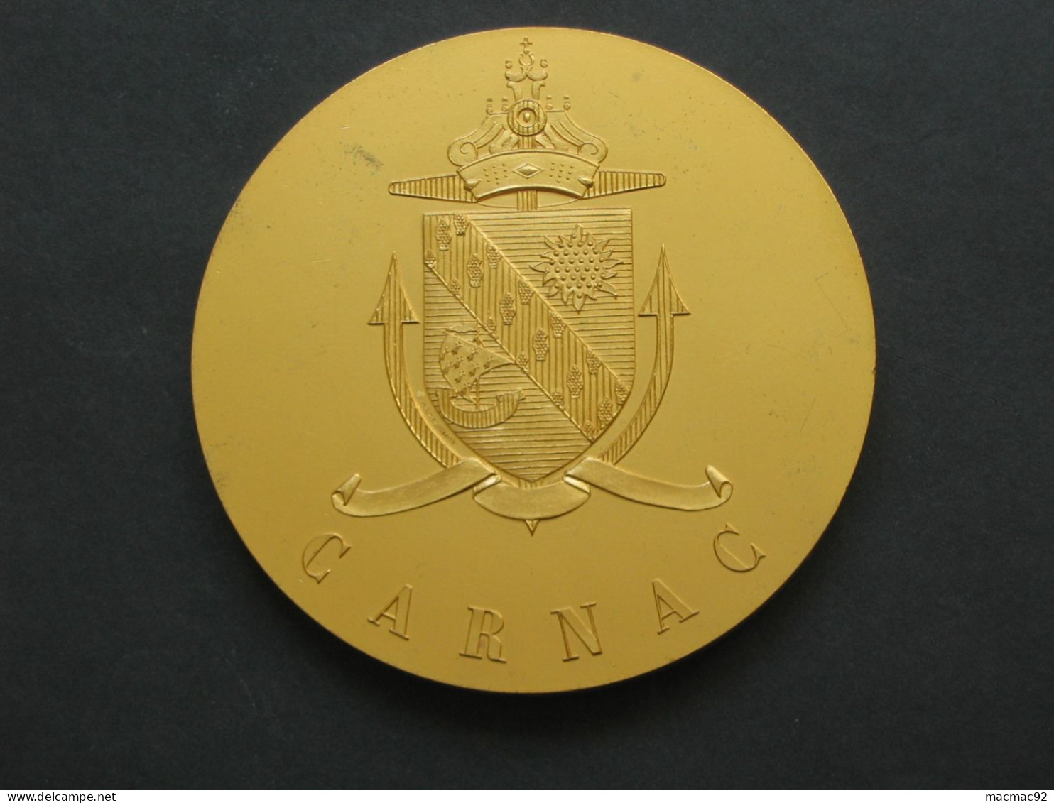 Médaille CARNAC - Vers La Mer, à Travers Les Pierres, Sous Le Soleil  **** EN ACHAT IMMEDIAT **** - Professionnels / De Société