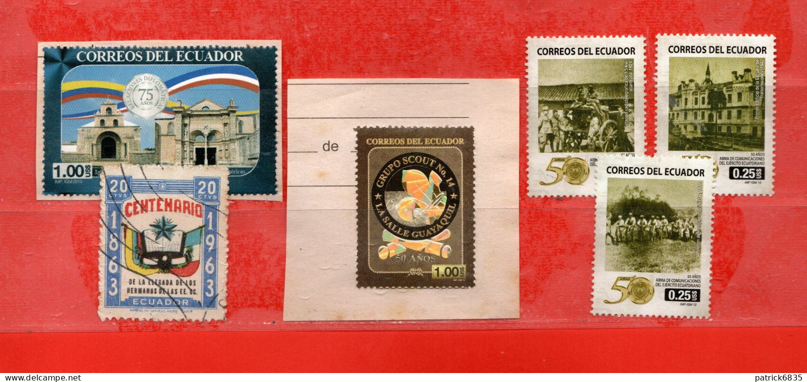 Ecuador °- 1963-2012-2013-  Used. - Ecuador