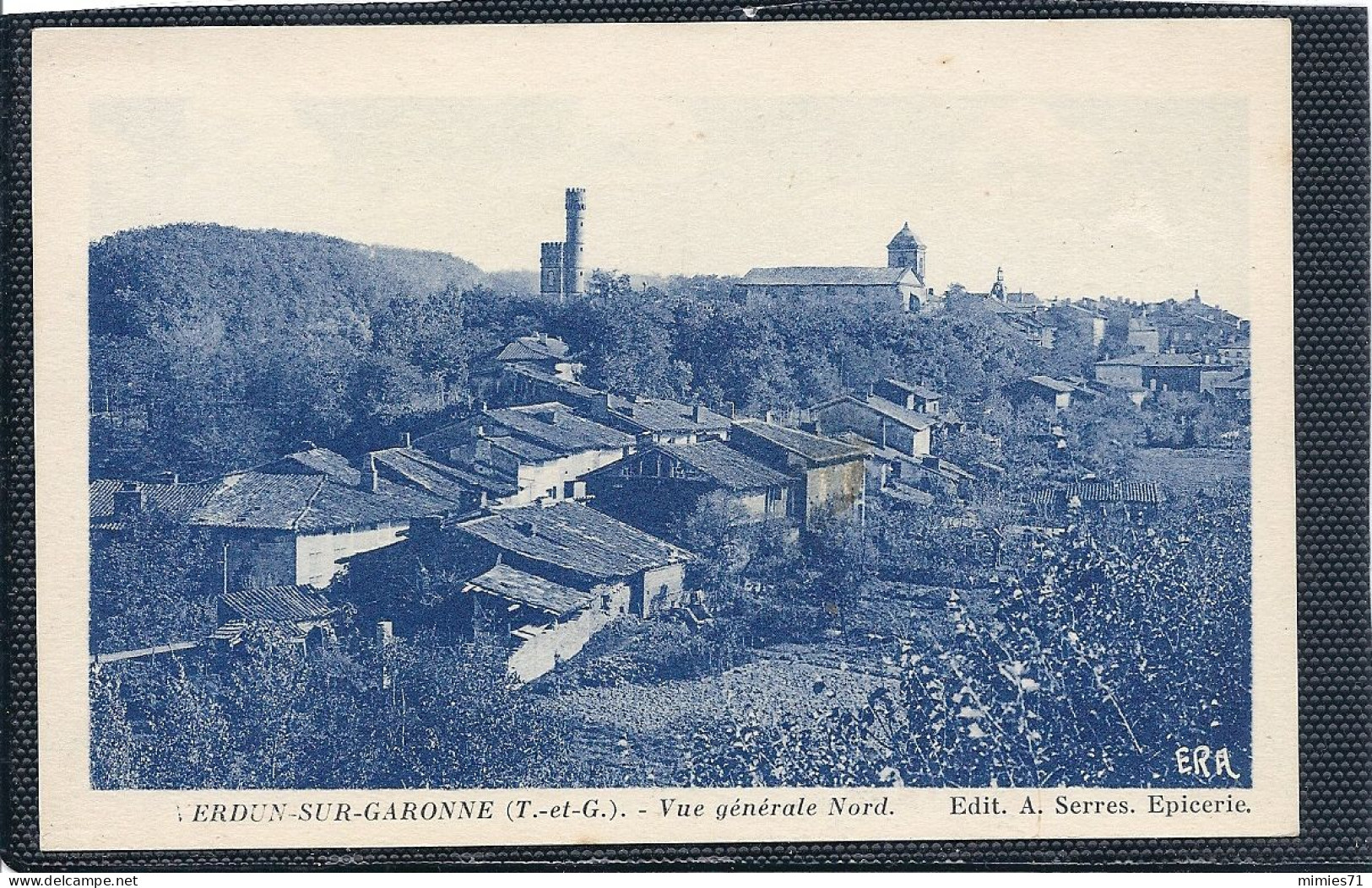 CPA  VERDUN SUR GARONNE  Vue Générale Nord - Verdun Sur Garonne