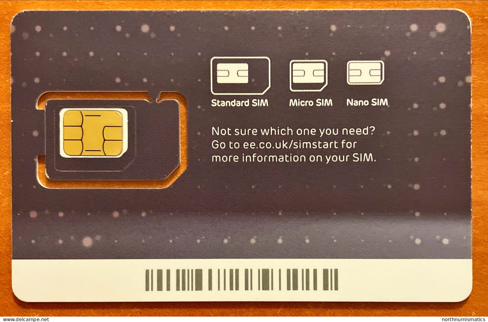 EE Gsm  Original Chip Sim Card - Colecciones