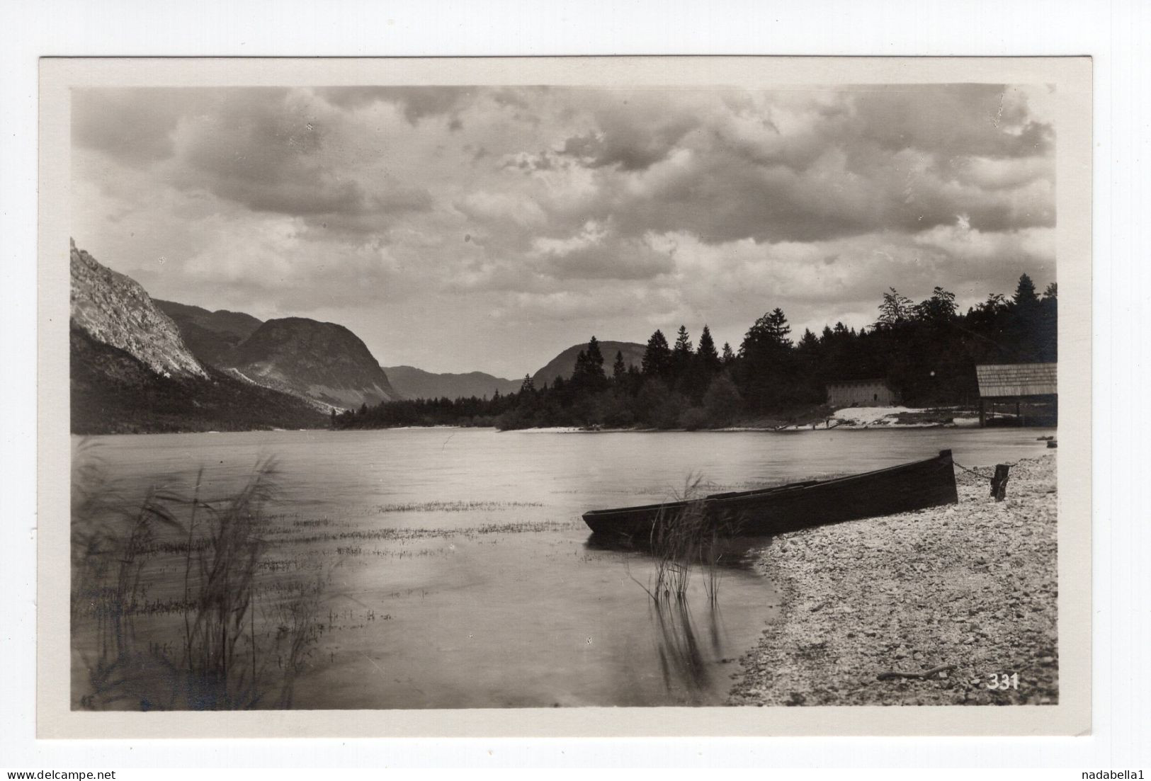 1930? KINGDOM OF SHS,SLOVENIA,BOHINJ LAKE,POSTCARD,MINT - Yougoslavie