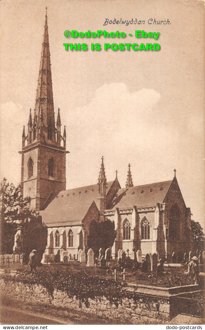 R407544 Bodelwyddan Church. Postcard - Monde