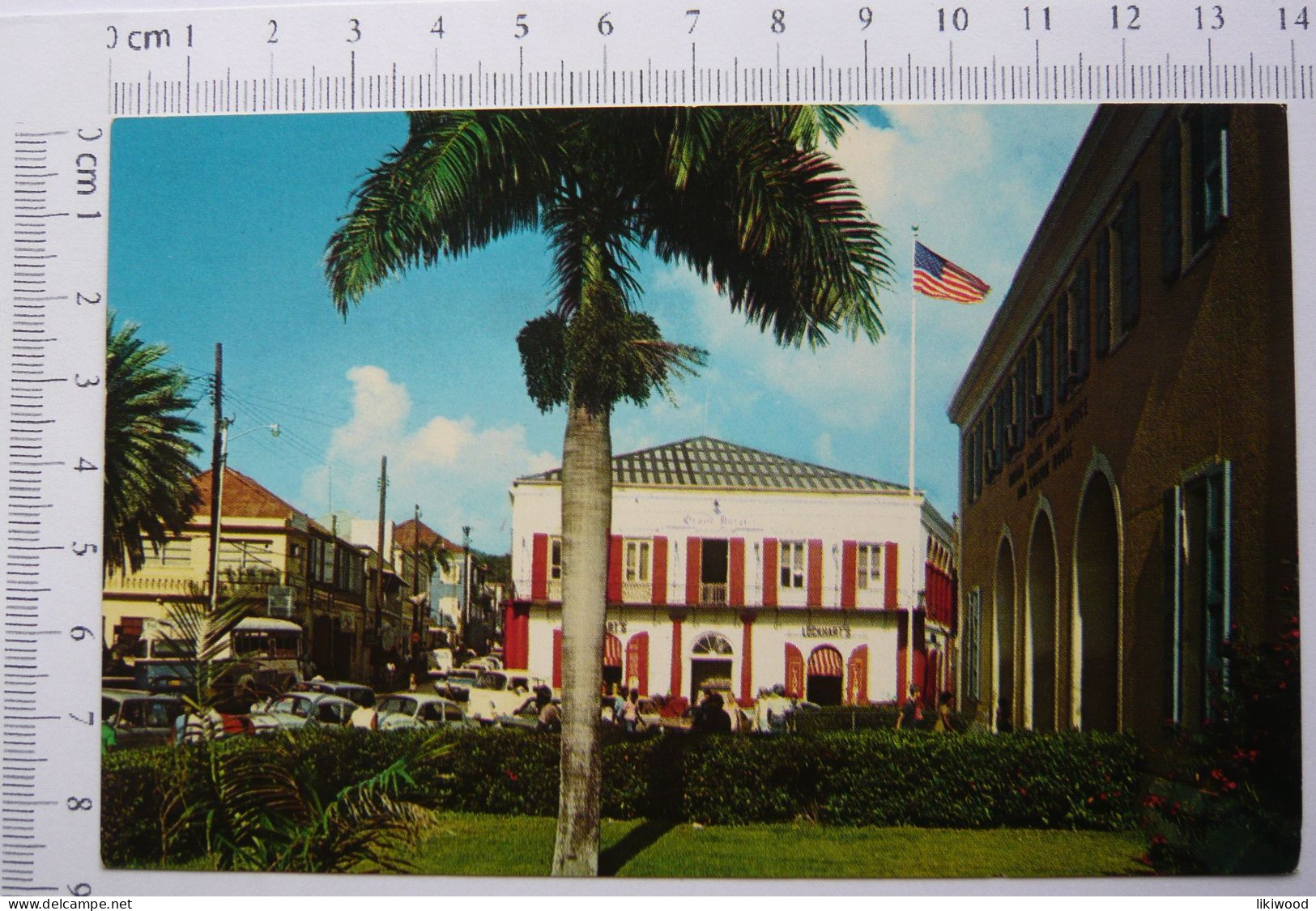 Grand Hotel And Post Office, St.Thomas - Virgin Islands - Jungferninseln, Amerik.