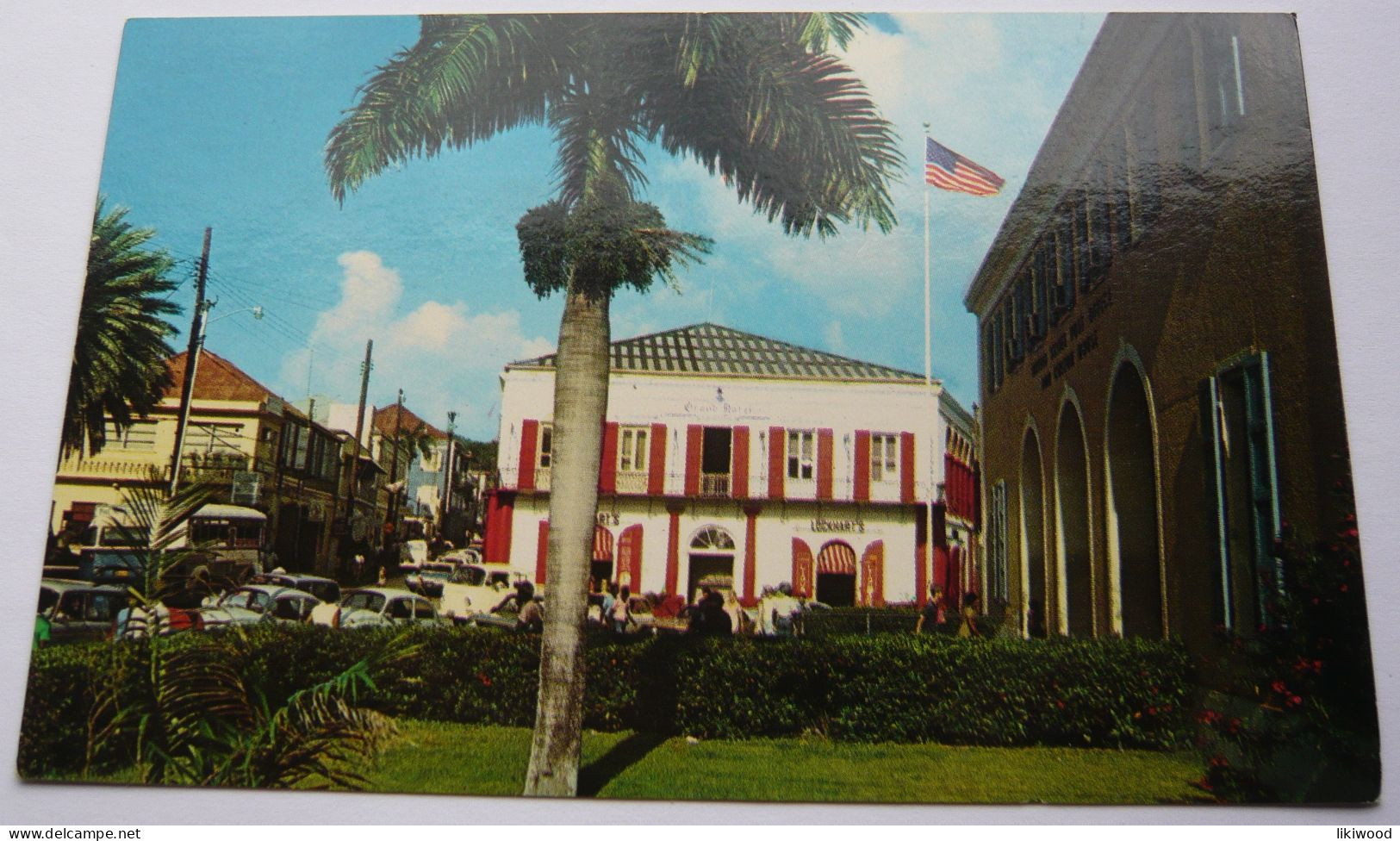 Grand Hotel And Post Office, St.Thomas - Virgin Islands - Virgin Islands, US