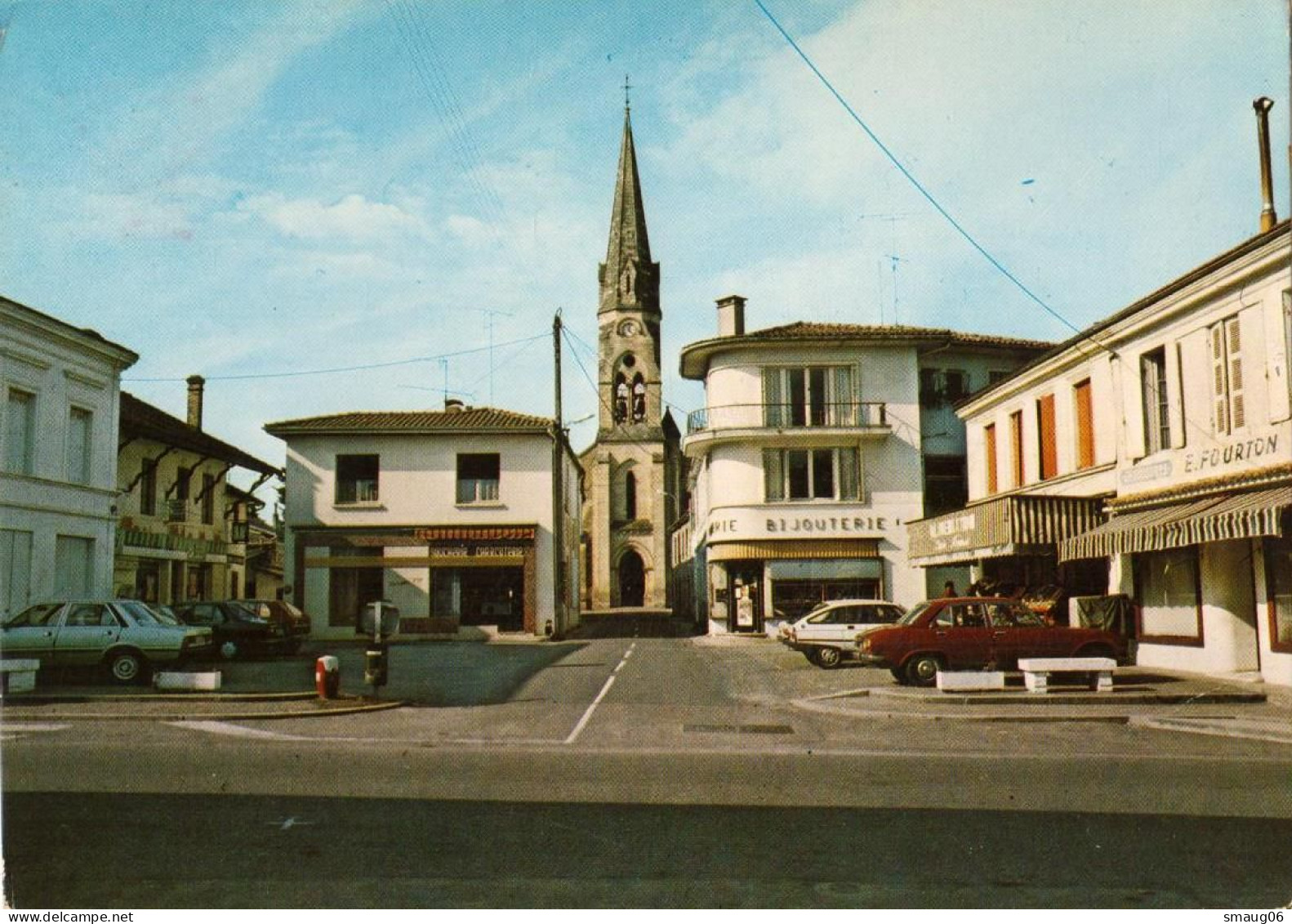 33 - SALLES - PLACE DE L'ÉGLISE - Sonstige & Ohne Zuordnung