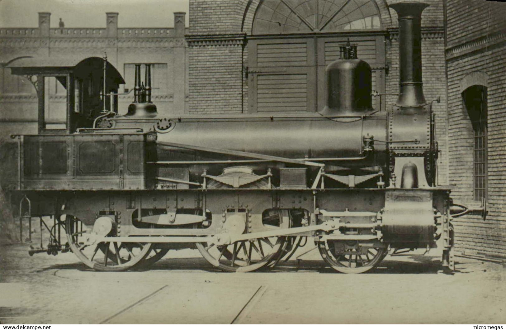 Lokomotive Borsig 1864/65 - Photo "La Vie Du Rail" - Trains