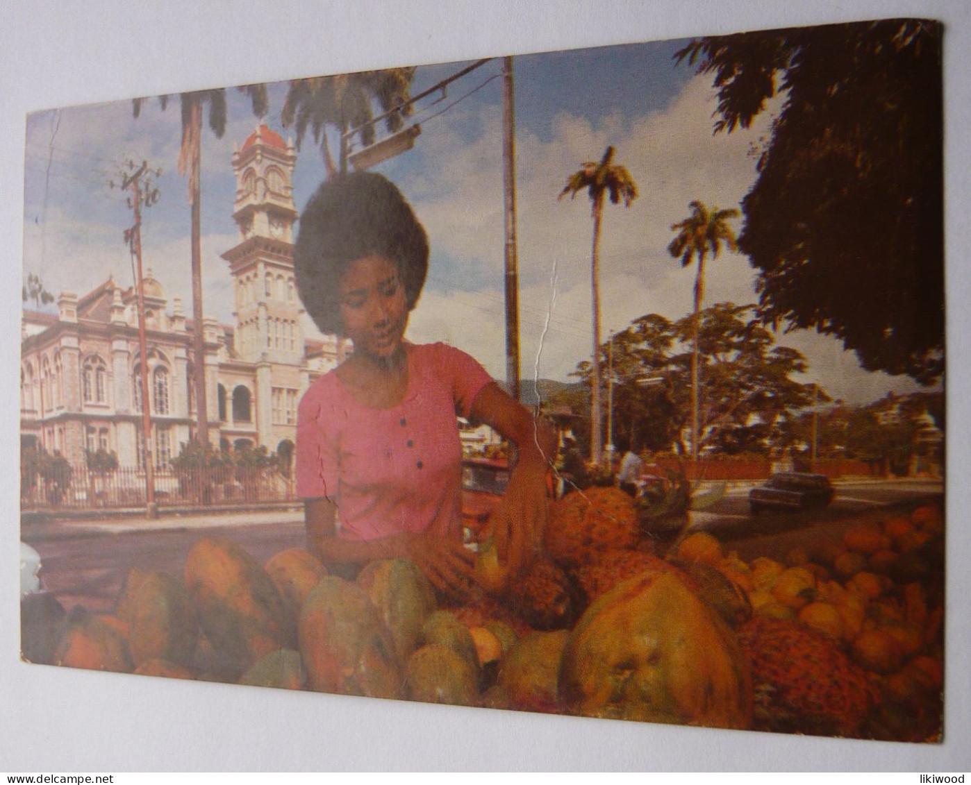 Tropical Fruits On Sale Opposite Queens Royal College, Queen's Park Savannah West - Trinidad