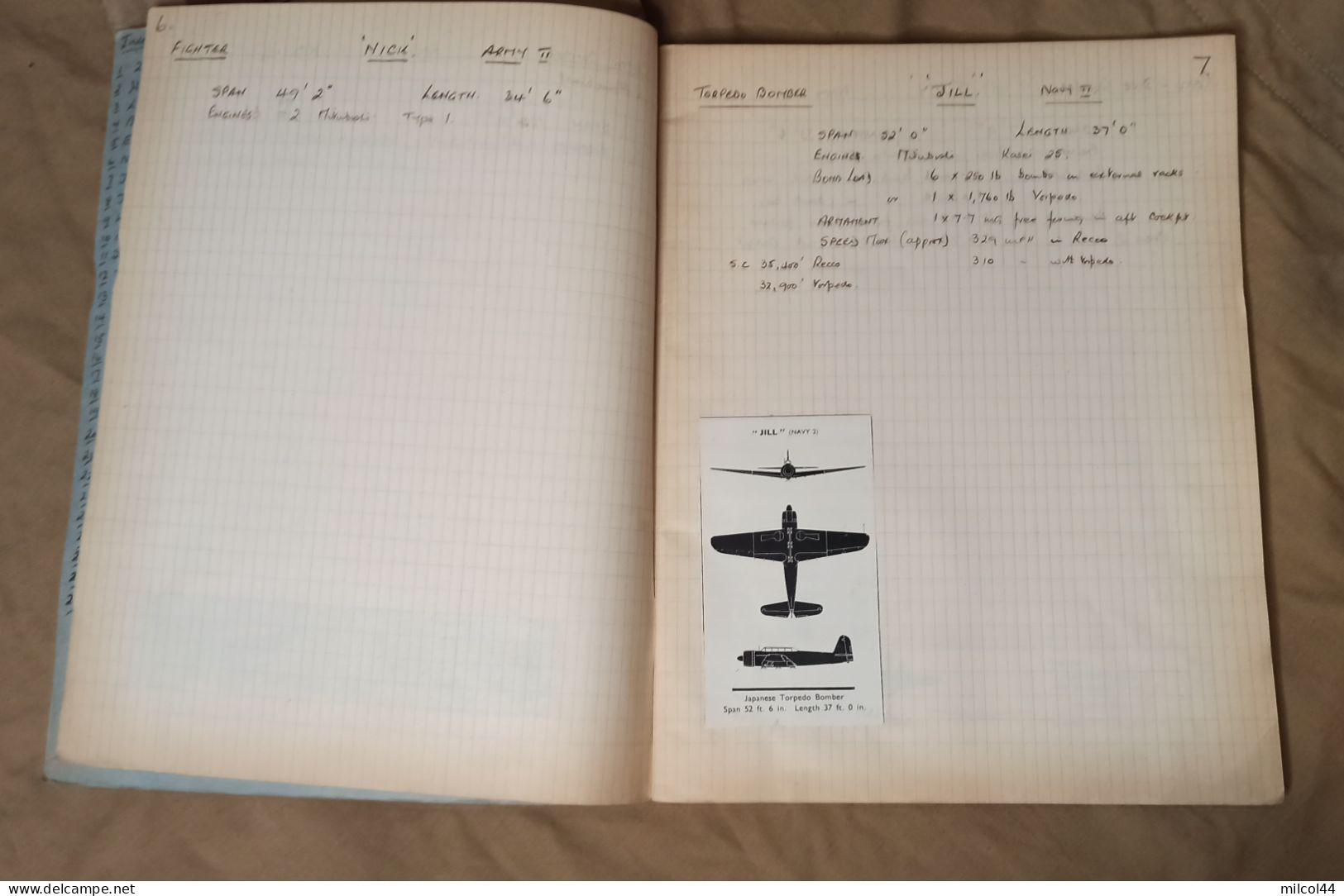 GB WW2 - Lot de documents d'un artilleur de la DCA