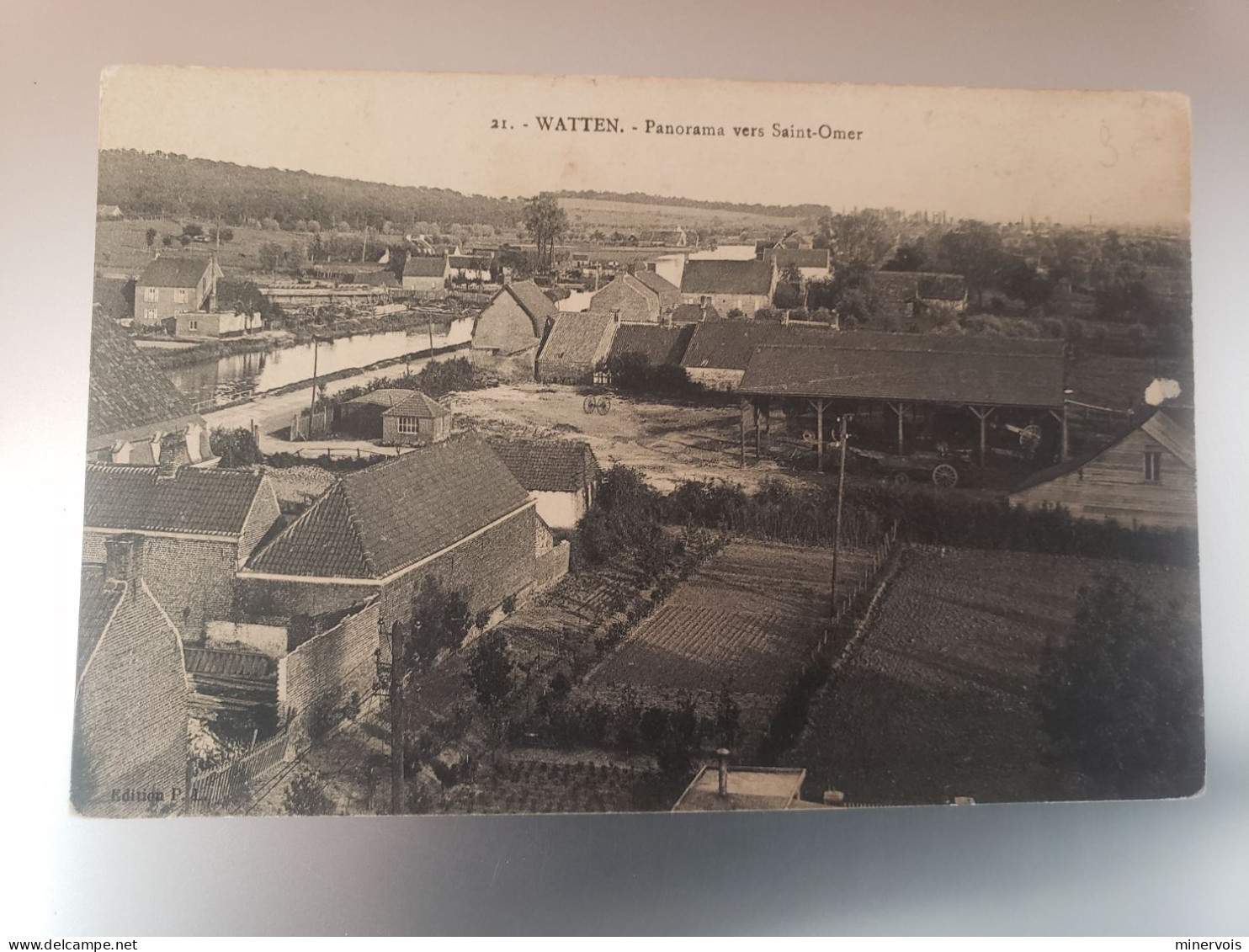 Watten - Panorama Vers Saint Omer - Autres & Non Classés