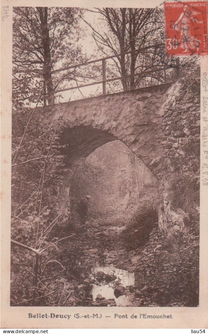 Bellot-Doucy Pont De L'Emouchet (1938) - Autres & Non Classés