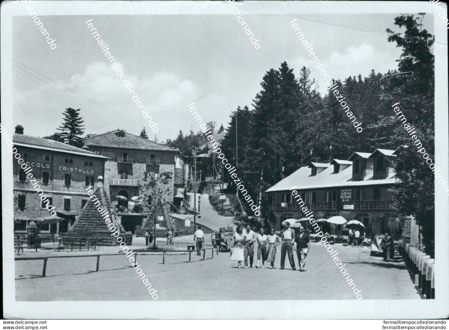 Cf586 Cartolina Abetone Il Passo E Le Piramidi Provincia Di Pistoia Toscana - Pistoia