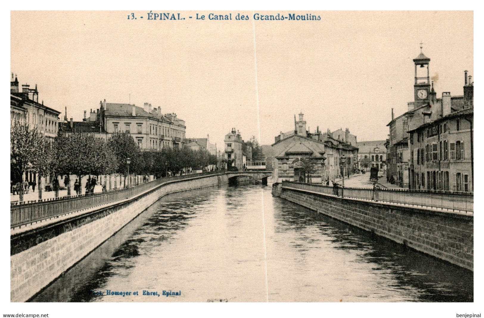 Epinal - Canal Des Grands-Moulins - Epinal