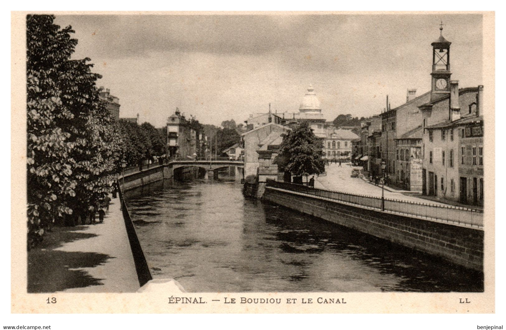Epinal - Le Boudiou Et Le Canal (vue 2) - Epinal