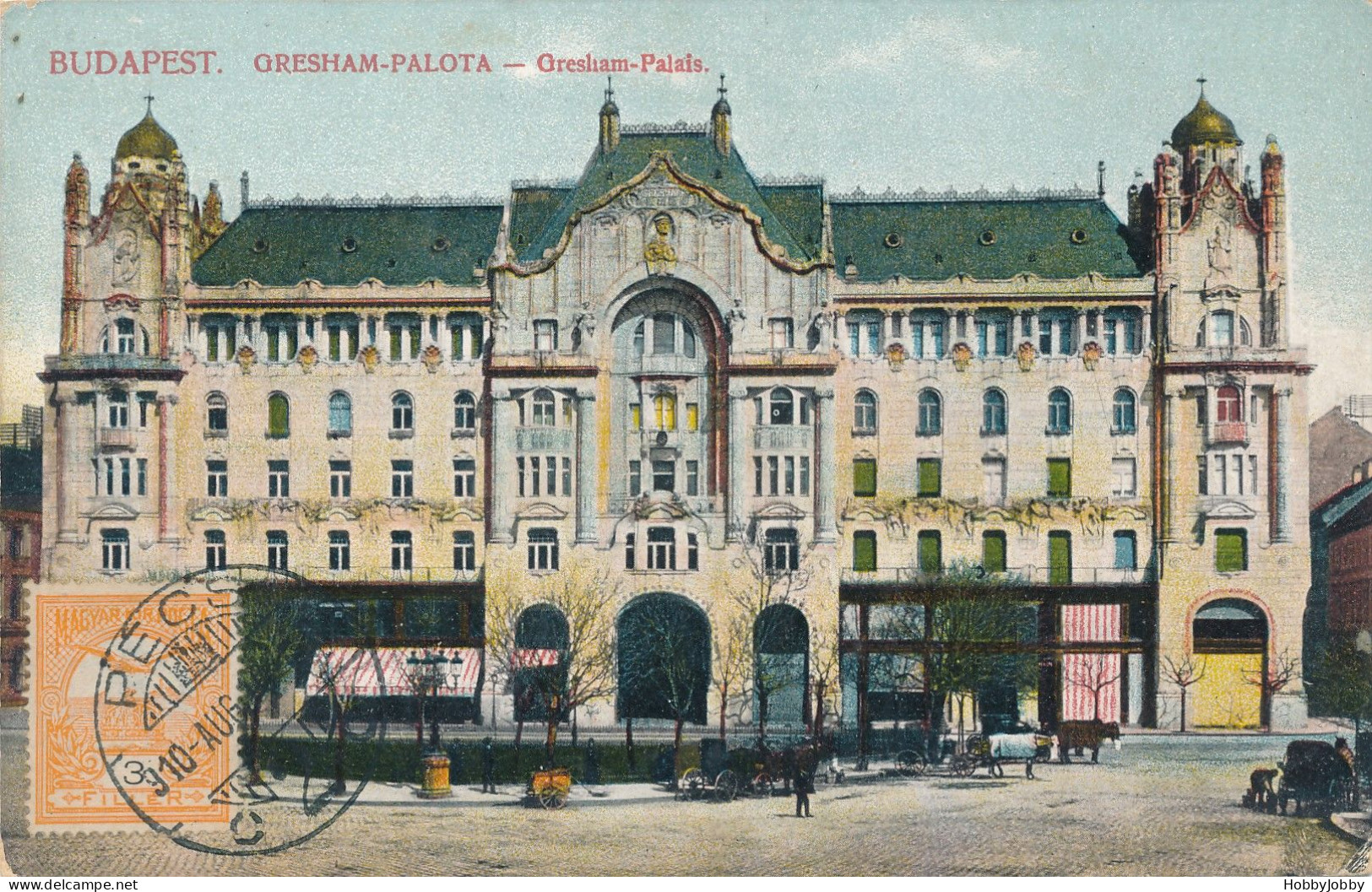 2 Budapest  Von AK-Tausch-Vereingungs Mietglieder Globus Nr.1593 (Frühe Nr.) An Consul Oswald URBAN Südtirol Hotel Laum? - Ungheria