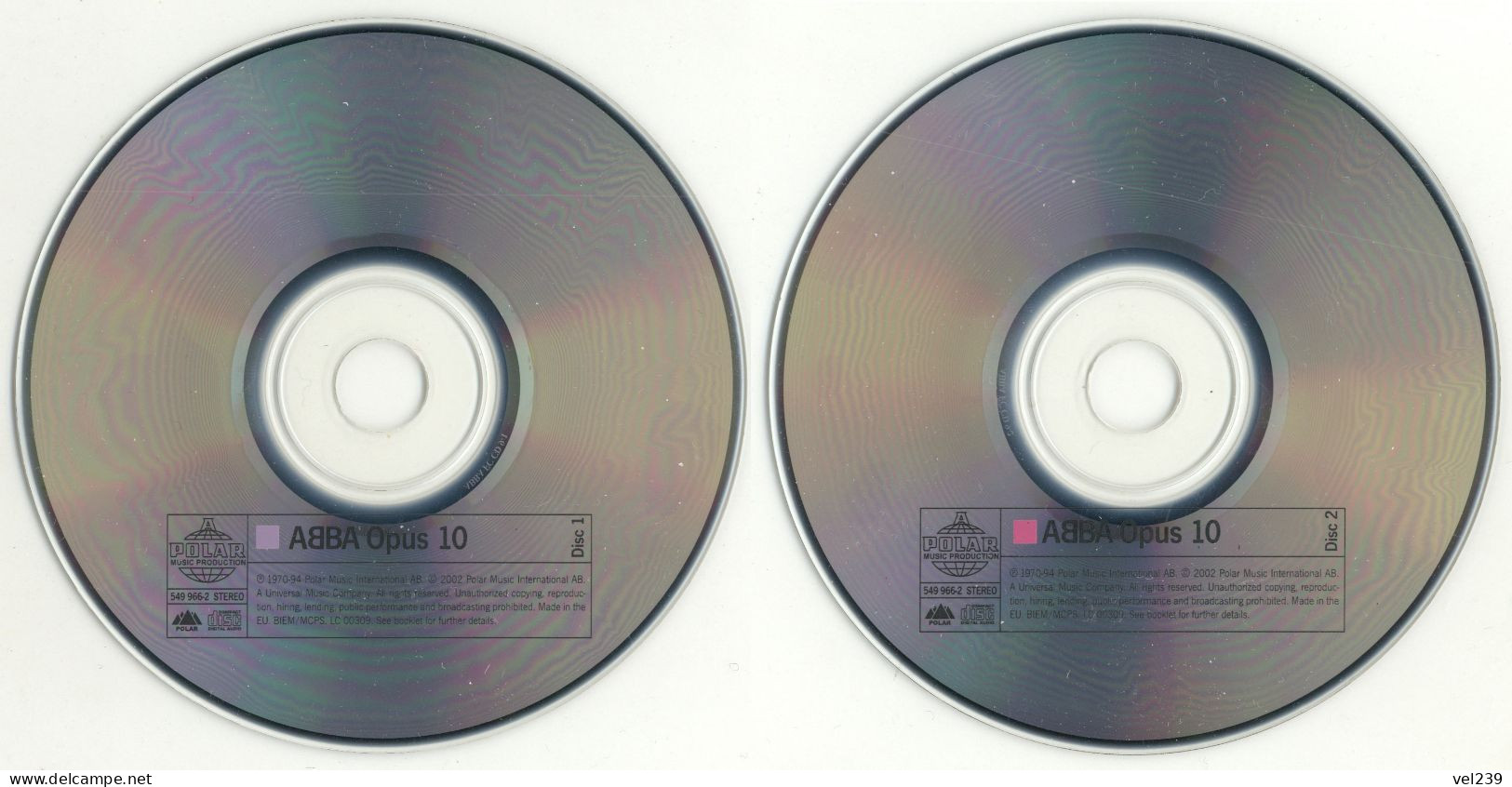 Abba. Opus 10. 2 CD - Disco & Pop