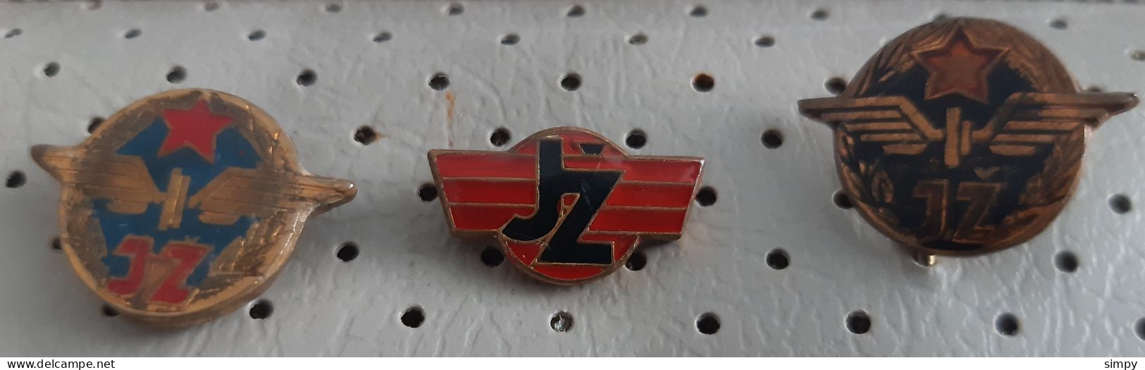 Locomotive Train Yugoslav Railway  JZ Yugoslavia Pins - Transports