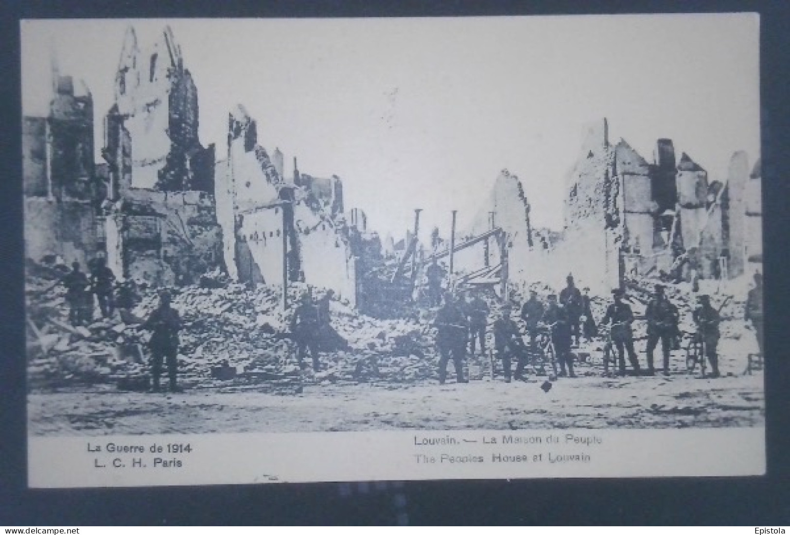 ► LEUVEN LOUVAIN Maison Du Peuple - Guerre 1914 - Leuven