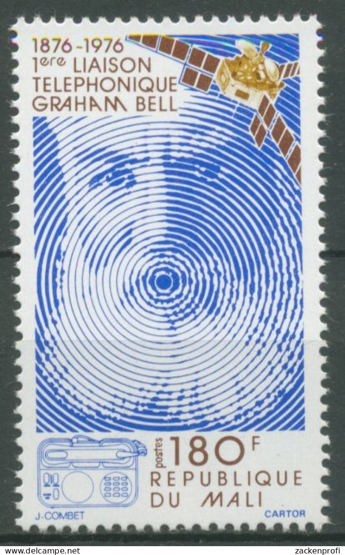 Mali 1976 100 Jahre Telefon Alexander Graham Bell 522 Postfrisch - Mali (1959-...)