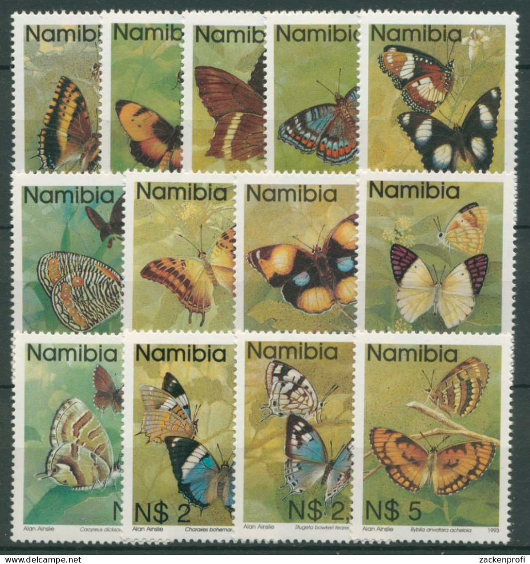 Namibia 1993 Schmetterlinge 751/63 Ax Postfrisch - Namibia (1990- ...)