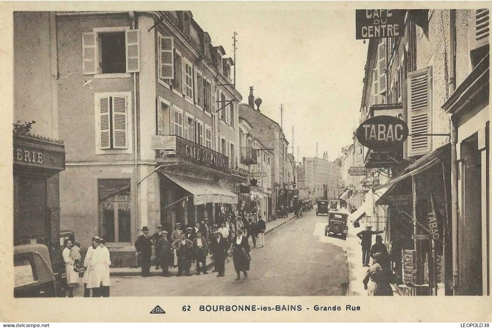 BOURBONNE Les BAINS La Grande Rue - Other & Unclassified