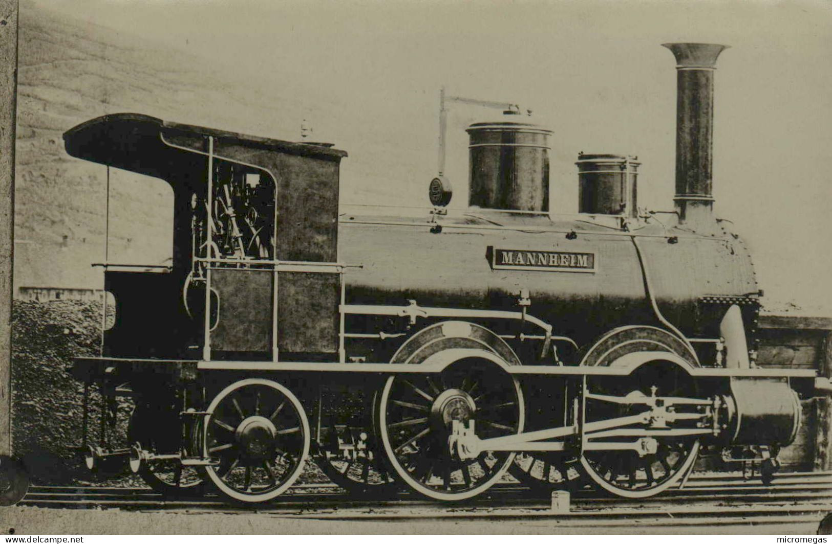 Reproduction - Locomotive "Mannheim" - Trains